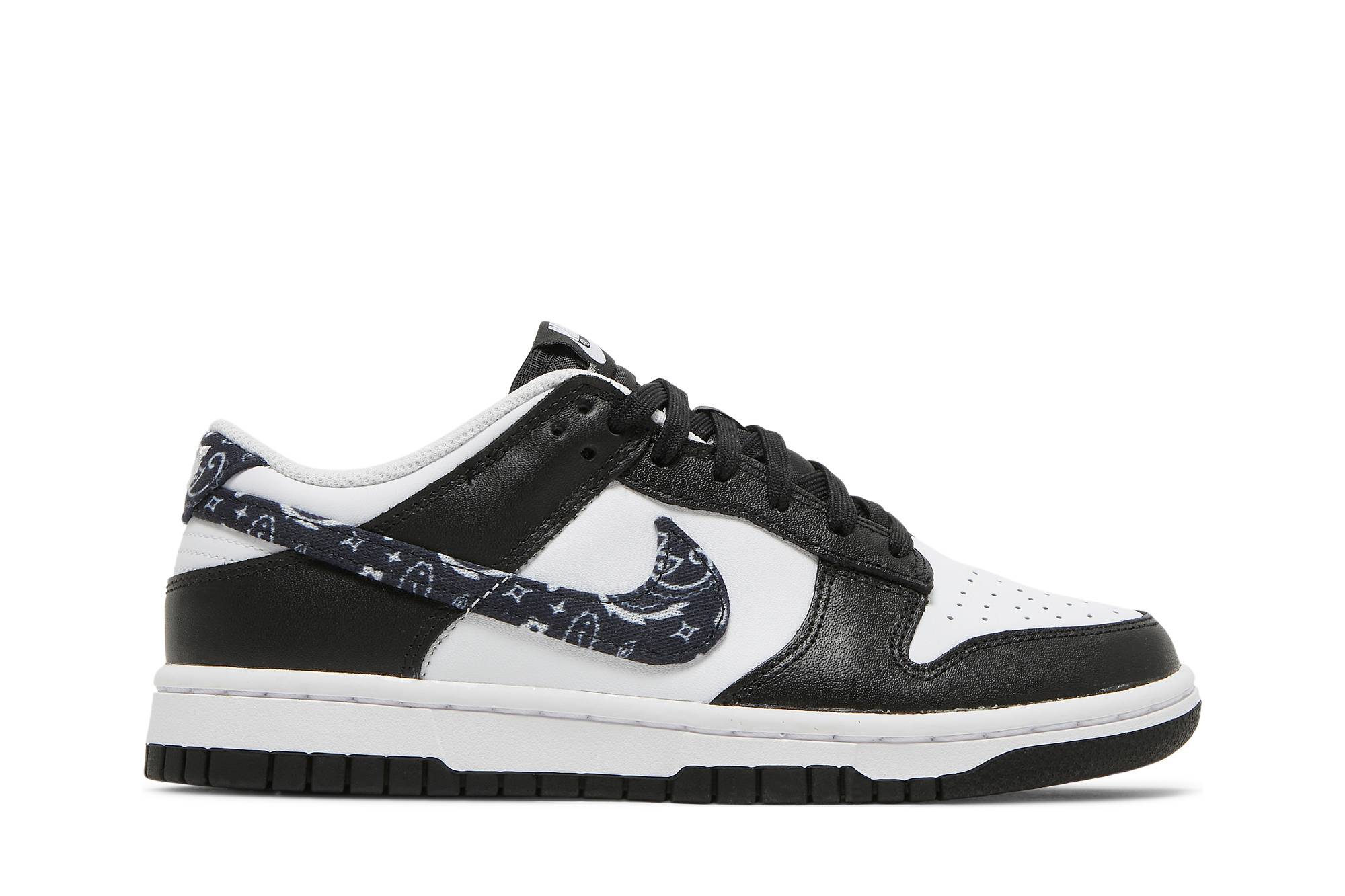 (Women) Nike Dunk Low Black Paisley DH4401-100 Nicesnk