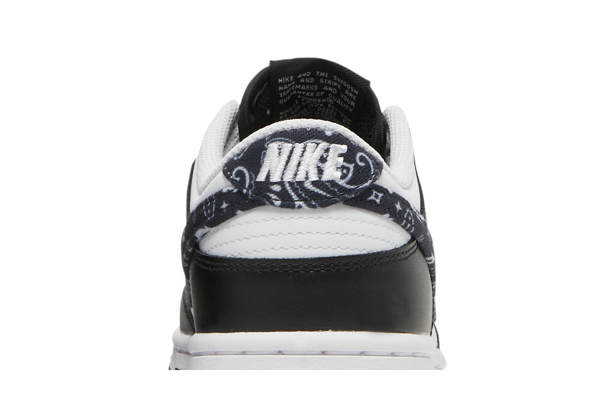 (Women) Nike Dunk Low Black Paisley DH4401-100 Nicesnk