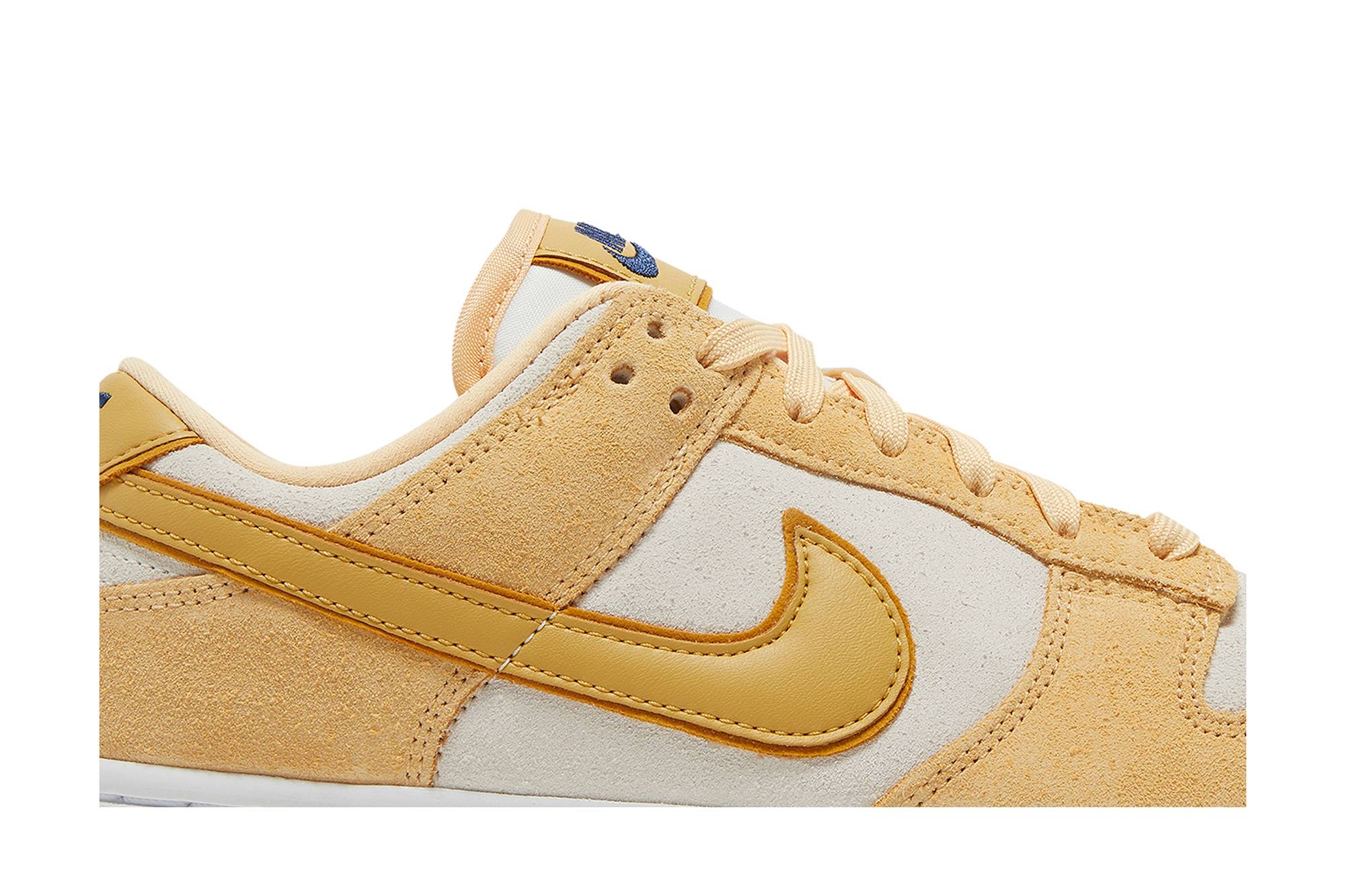 (Women) Nike Dunk Low Gold Suede DV7411-200 Nicesnk