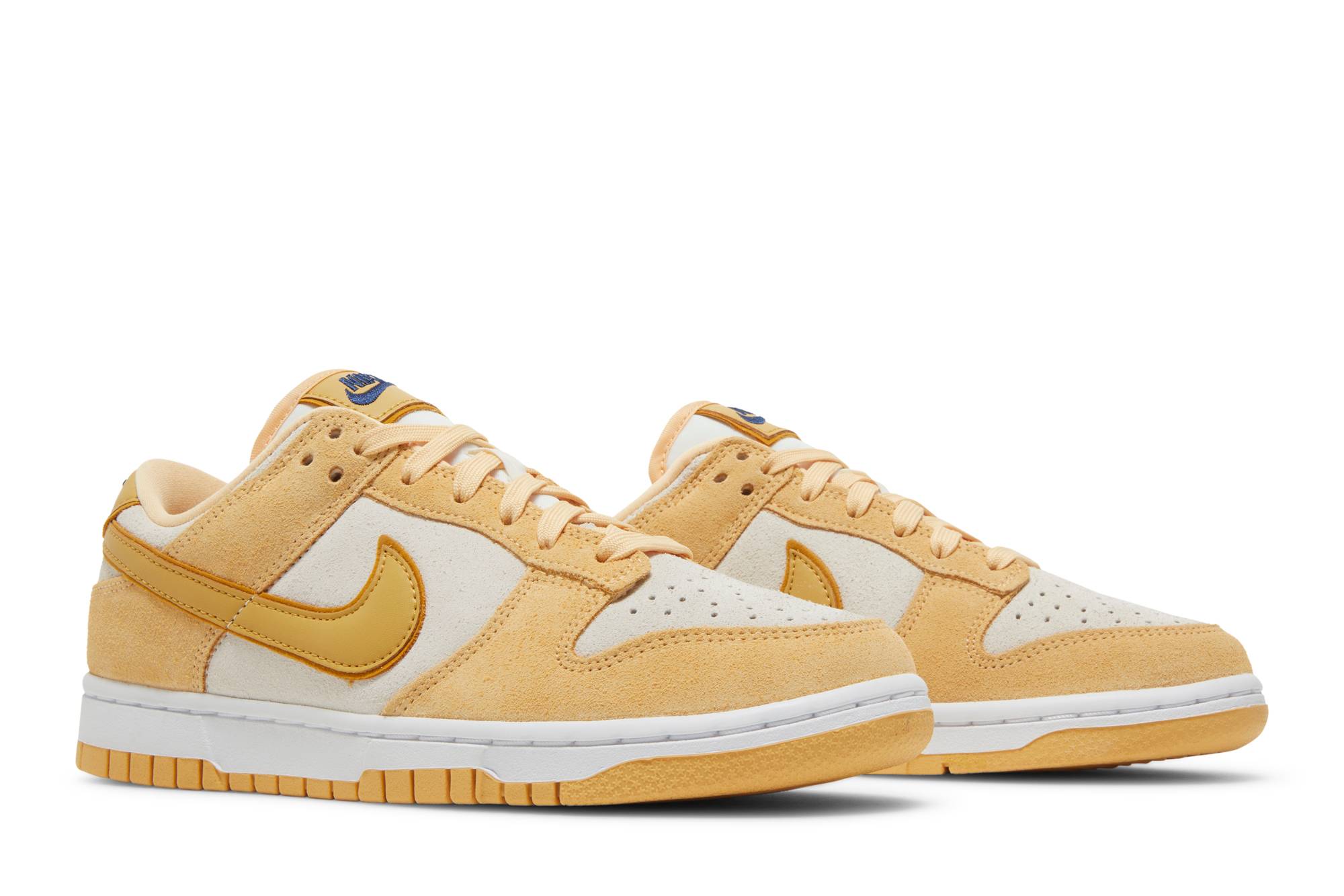 (Women) Nike Dunk Low Gold Suede DV7411-200 Nicesnk