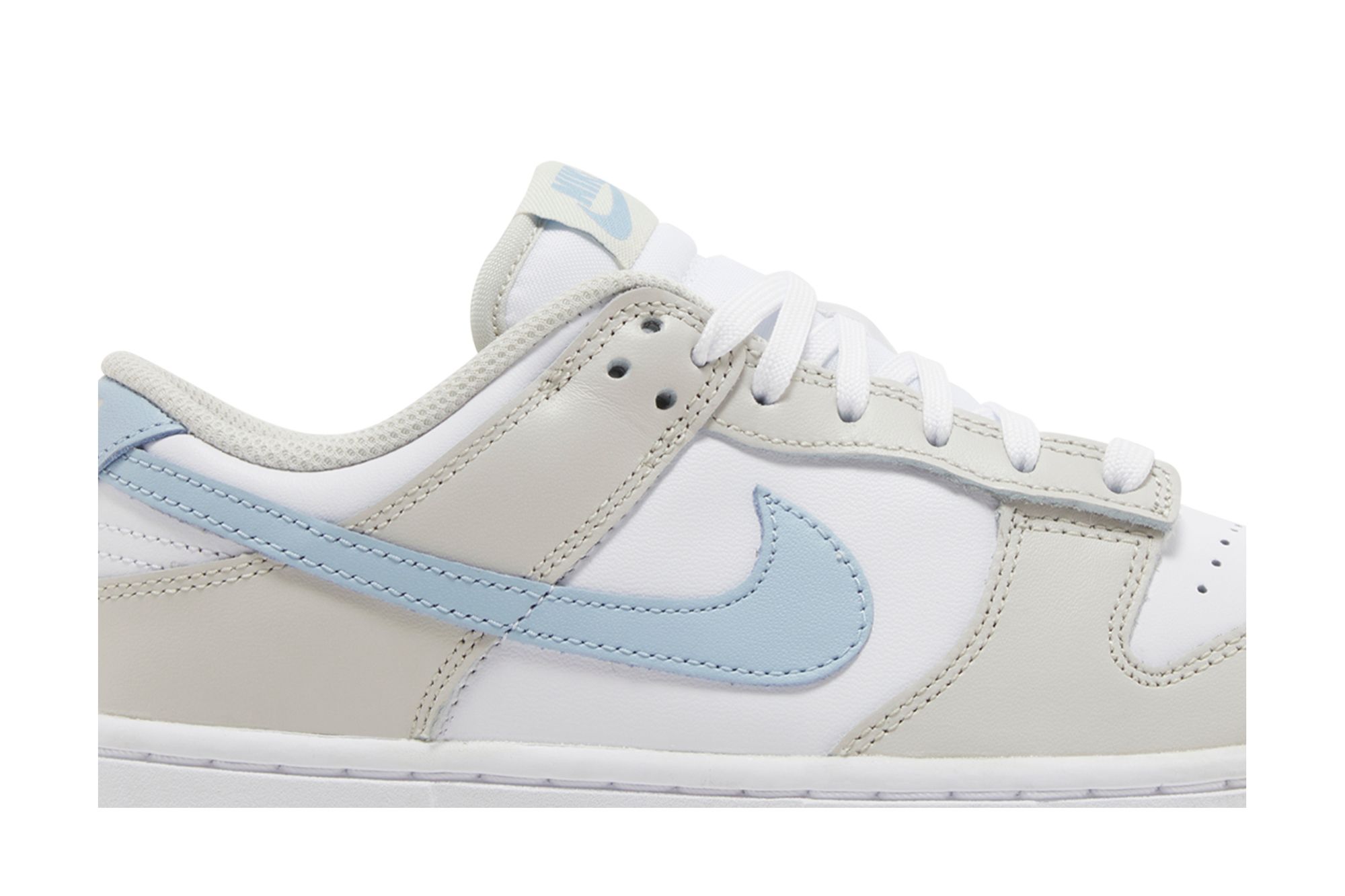 (Women) Nike Dunk Low Light Bone Armory Blue HF0023-100 Nicesnk