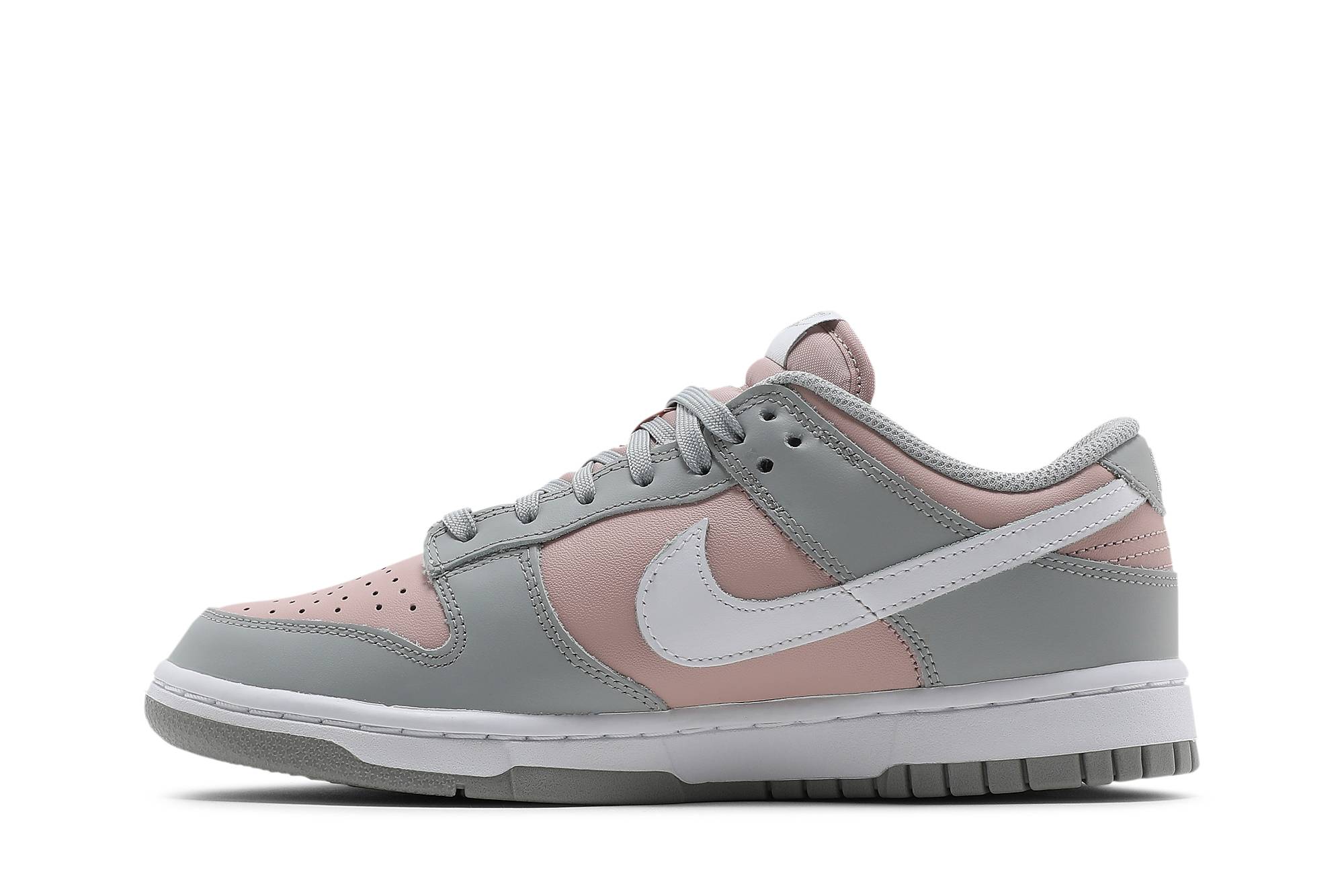 (Women) Nike Dunk Low Soft Grey Pink DM8329-600 Nicesnk