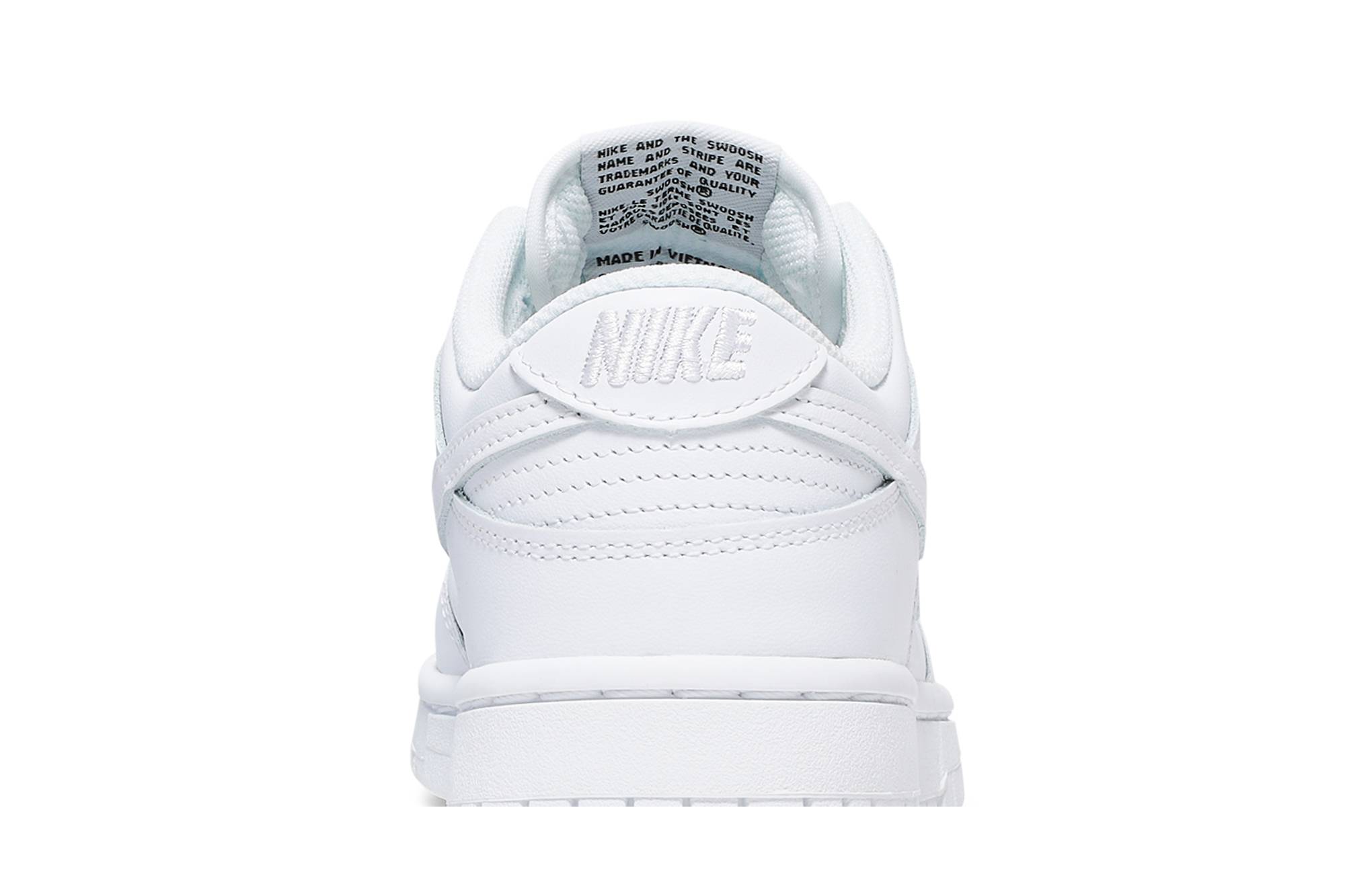 (Women) Nike Dunk Low Triple White DD1503-109 Nicesnk