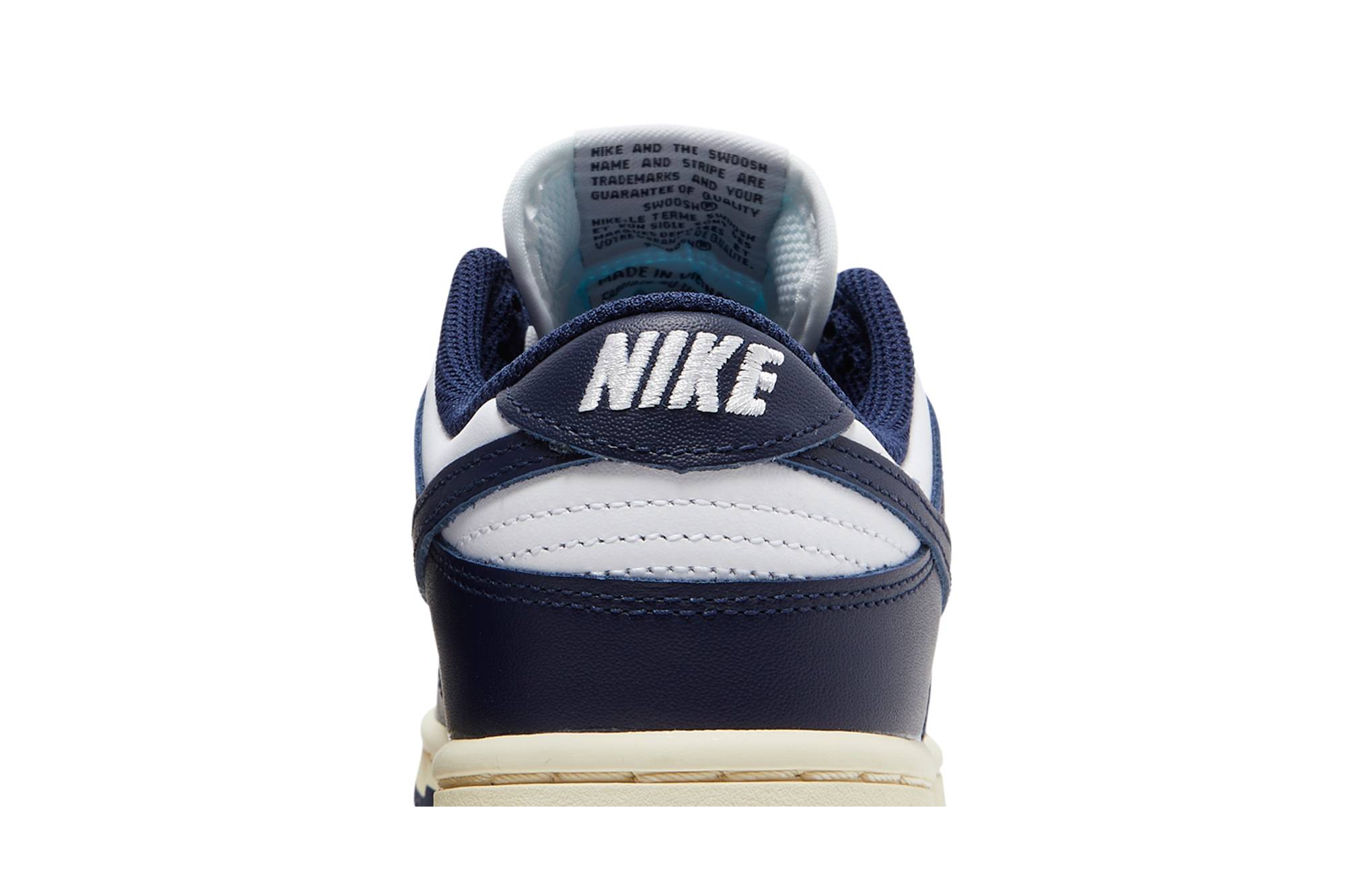 (Women) Nike Dunk Low Vintage Navy DD1503-115 Nicesnk