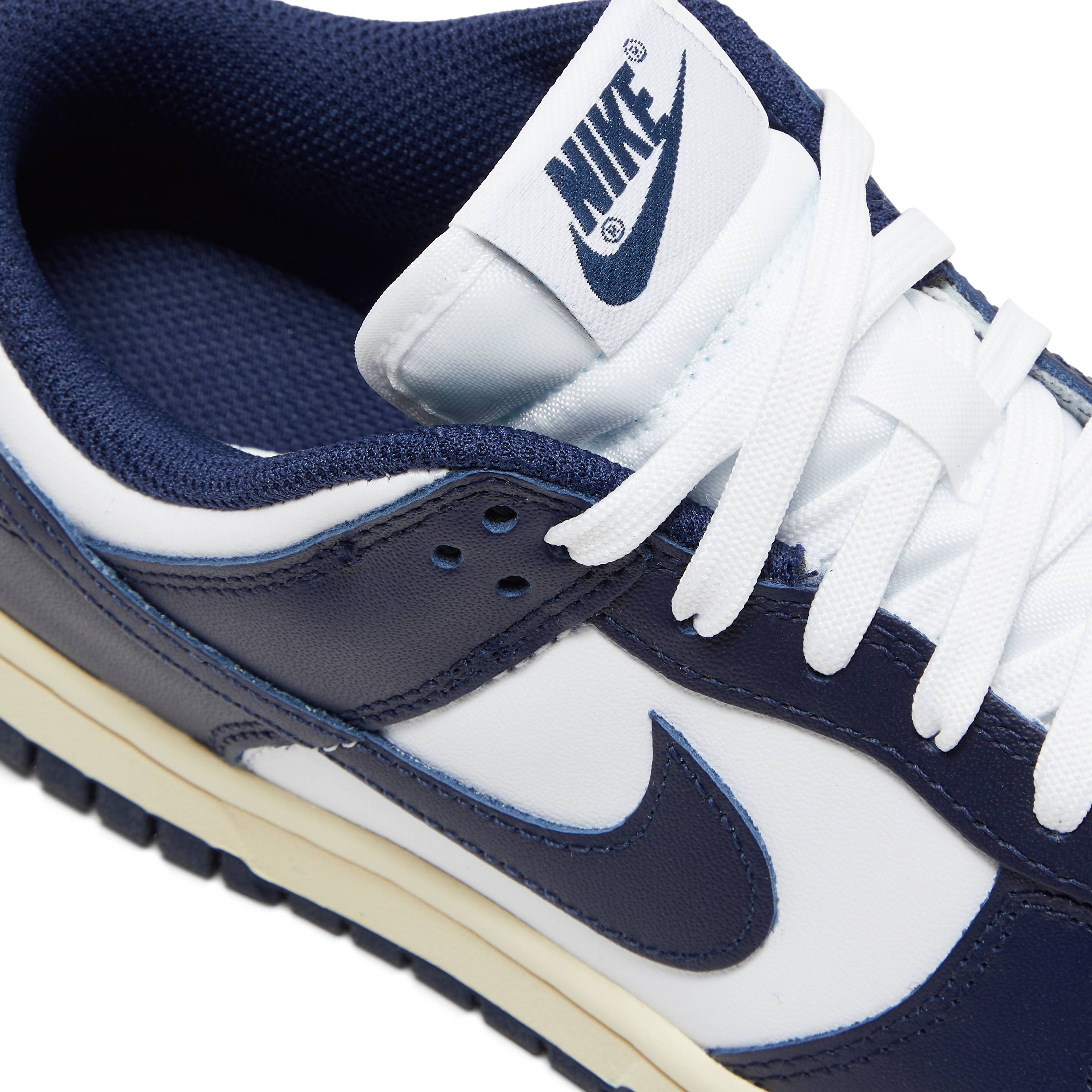 (Women) Nike Dunk Low Vintage Navy DD1503-115 Nicesnk