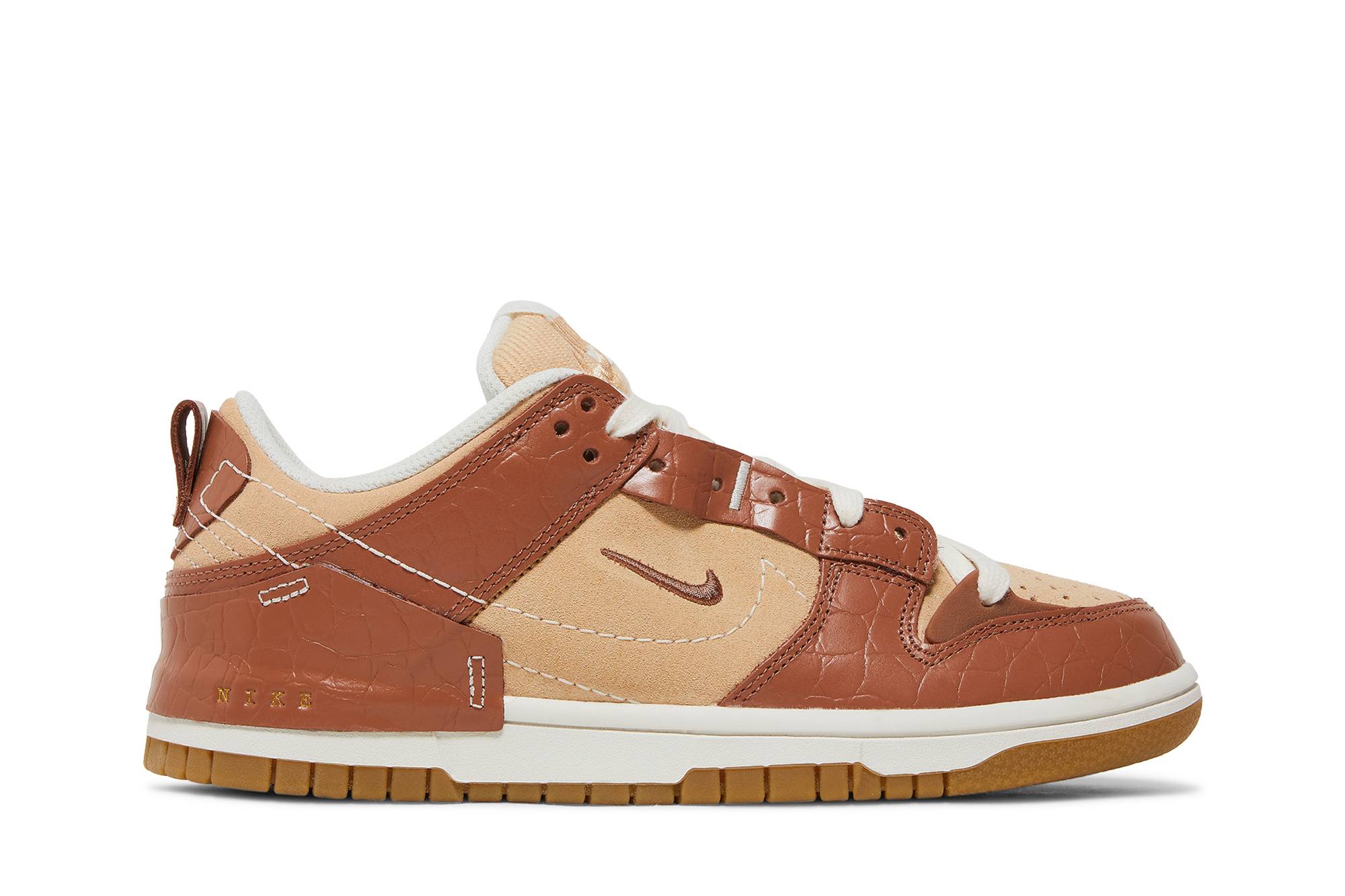 (Women) Nike Dunk Low Disrupt 2 ‘Brown Croc’ DV1026-215