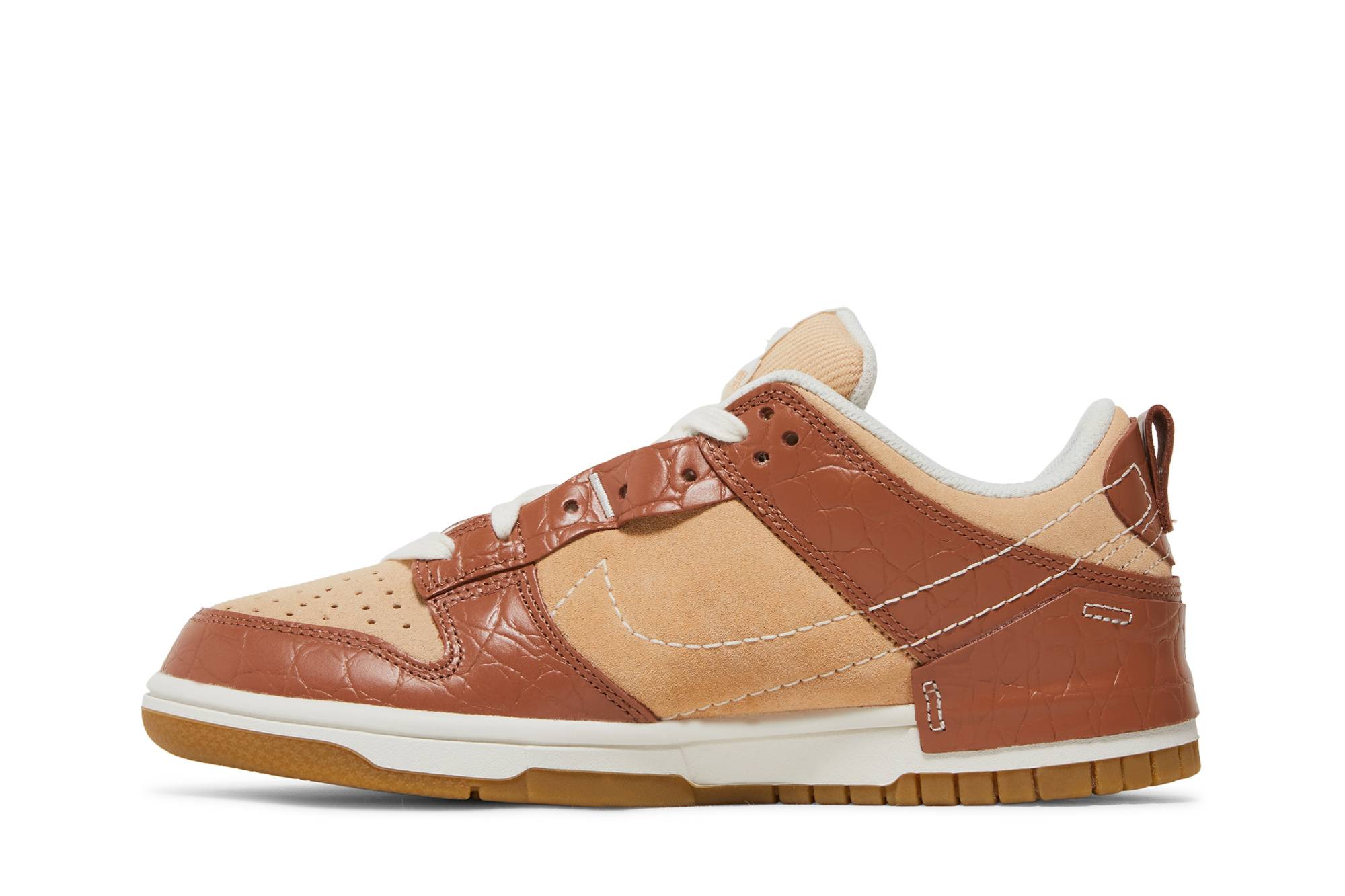 (Women) Nike Dunk Low Disrupt 2 ‘Brown Croc’ DV1026-215