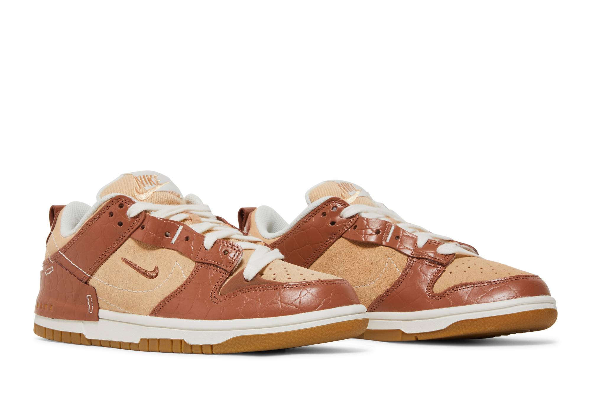 (Women) Nike Dunk Low Disrupt 2 ‘Brown Croc’ DV1026-215