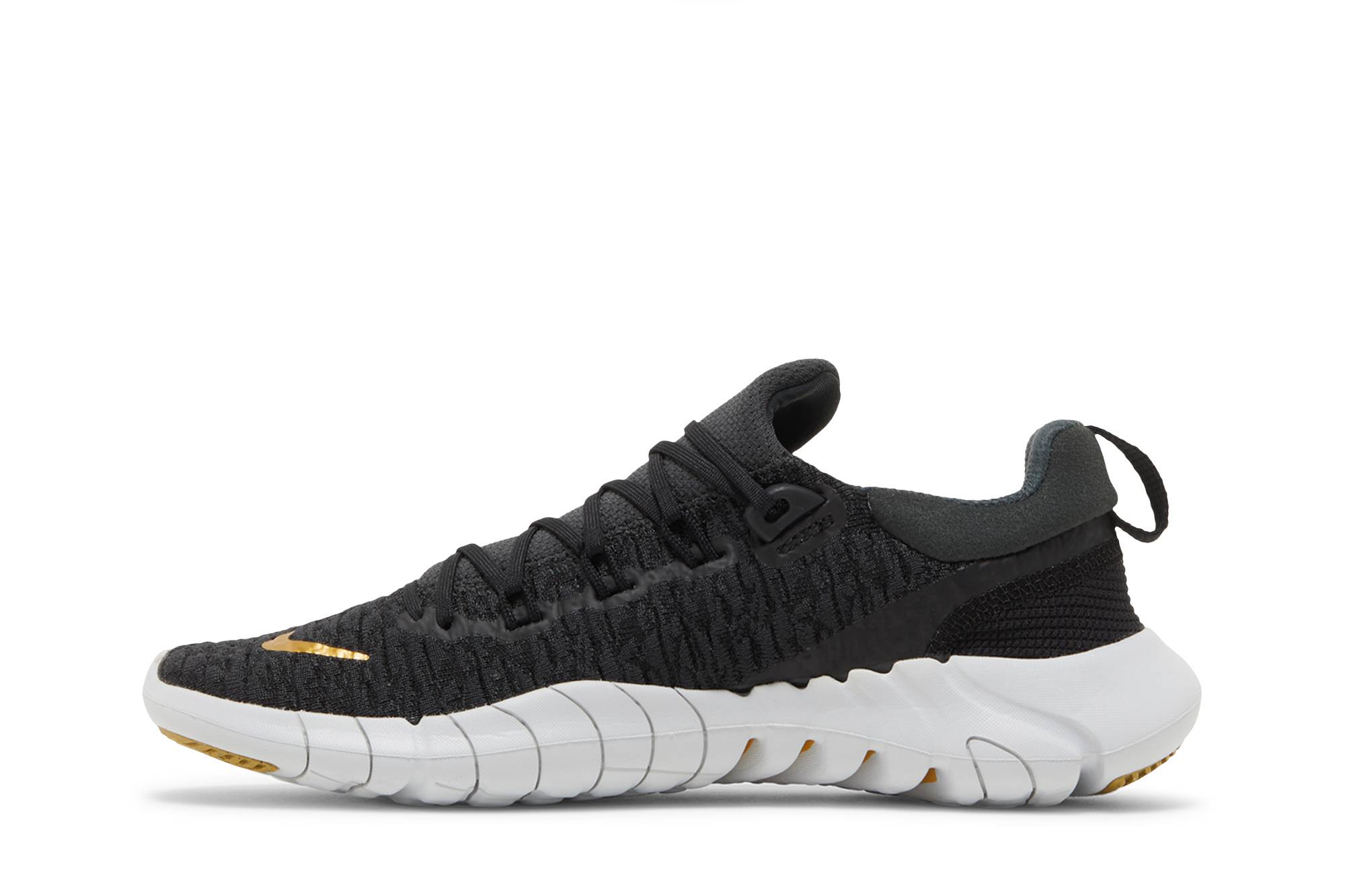 (Women) Nike Free Run 5.0 Next Nature ‘Dark Smoke Grey Metallic Gold Coin’ CZ1891-005