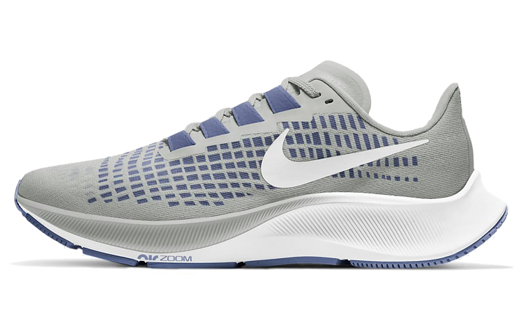 (Women) Nike Air Zoom Pegasus 37 Gray Purple White BQ9647-006 Nicesnk