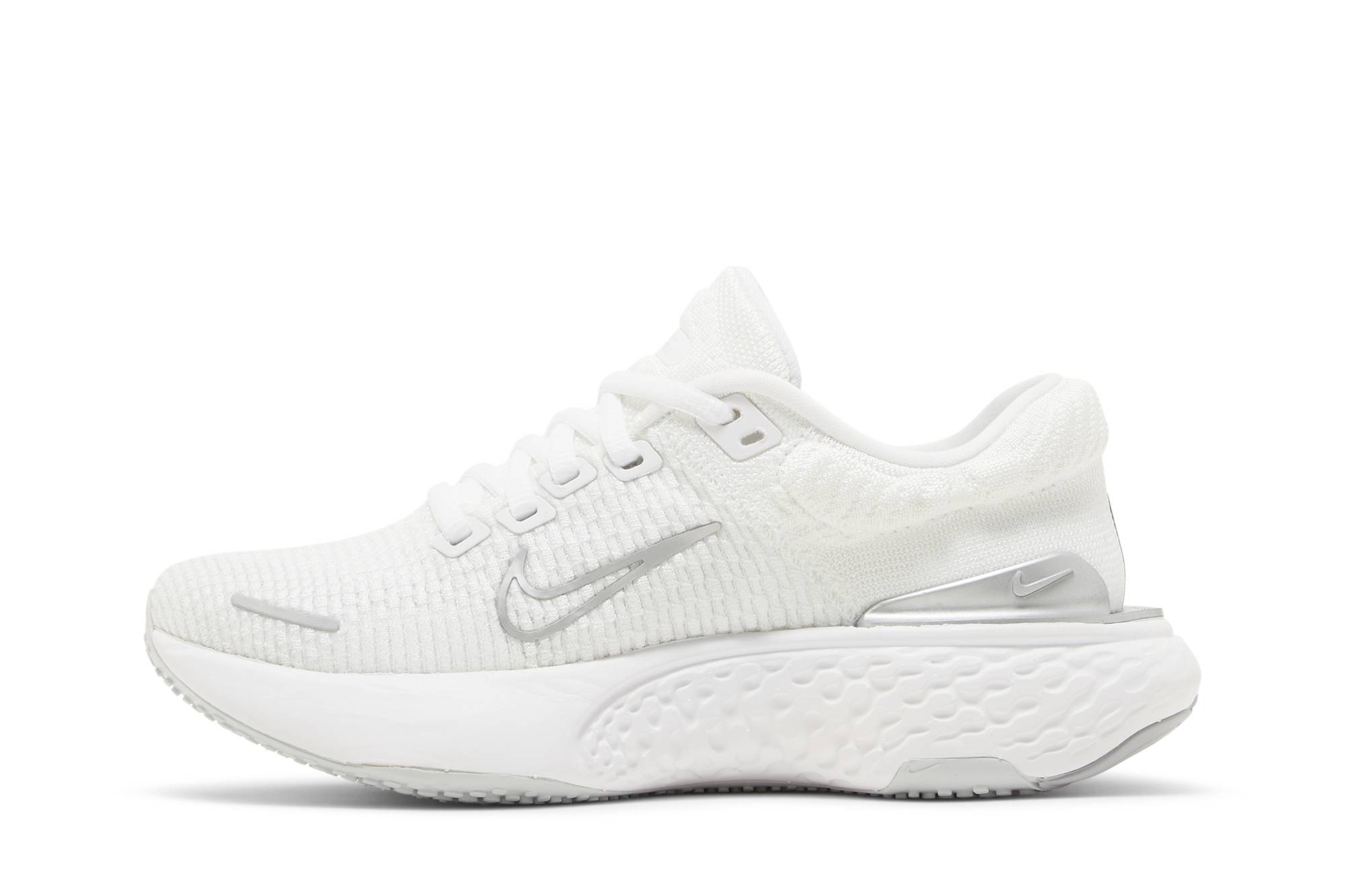 (Women) Nike ZoomX Invincible Run Flyknit 2 White Pure Platinum DC9993-101 Nicesnk