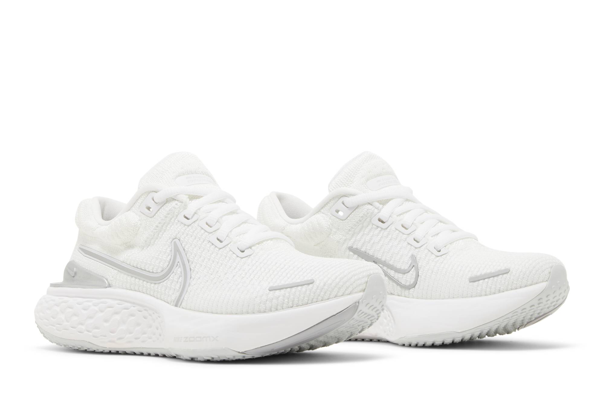 (Women) Nike ZoomX Invincible Run Flyknit 2 White Pure Platinum DC9993-101 Nicesnk