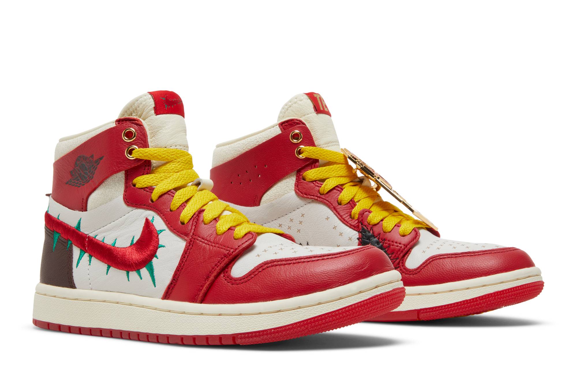 (Women) Teyana Taylor x Air Jordan 1 Zoom CMFT 2 A Rose From Harlem FJ0604-601 Nicesnk