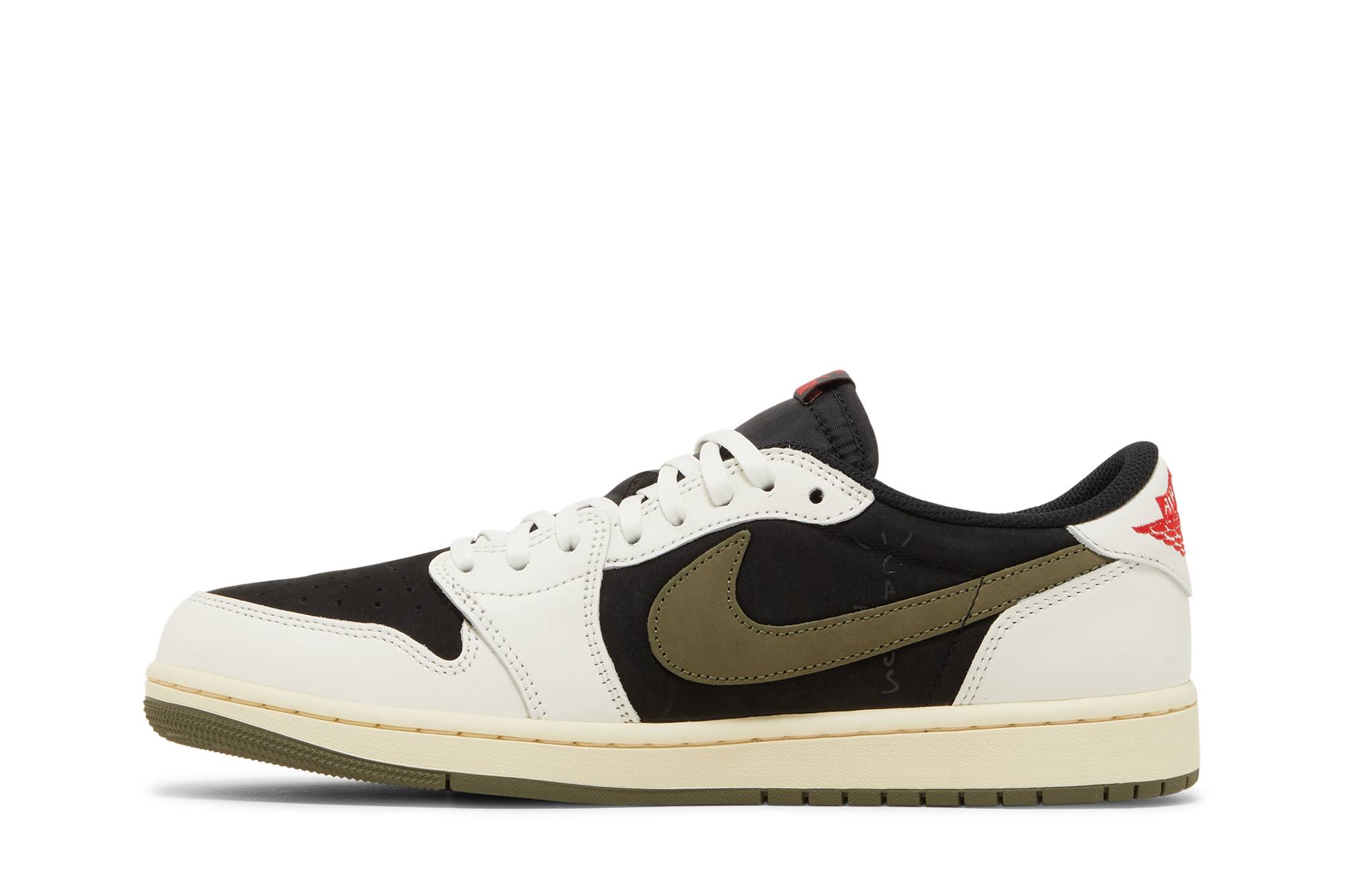 (Women) Travis Scott x Air Jordan 1 Low OG Olive DZ4137-106 Nicesnk