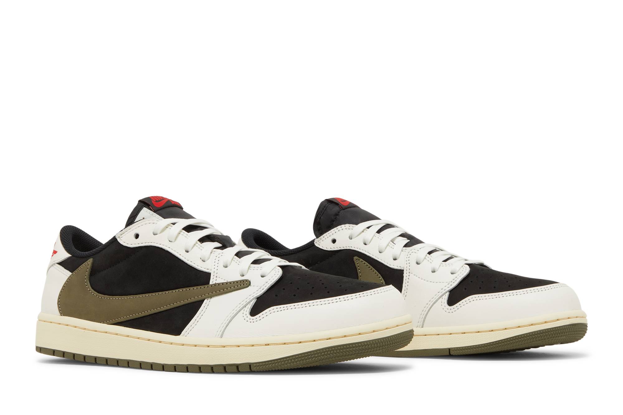 (Women) Travis Scott x Air Jordan 1 Low OG Olive DZ4137-106 Nicesnk