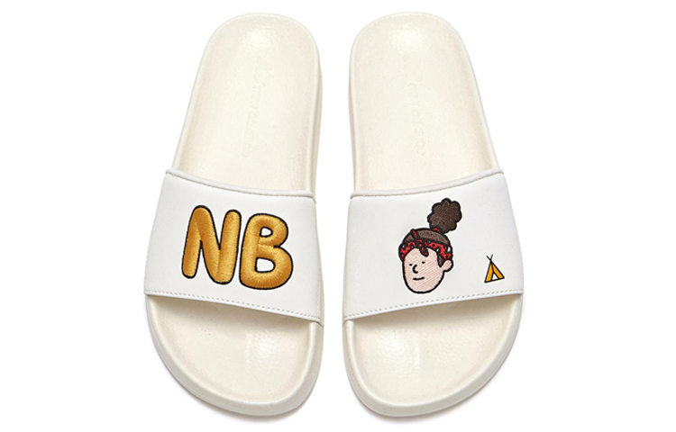 (Women) New Balance x Jeon Sun-day Slippers SD1101JHW Nicesnk