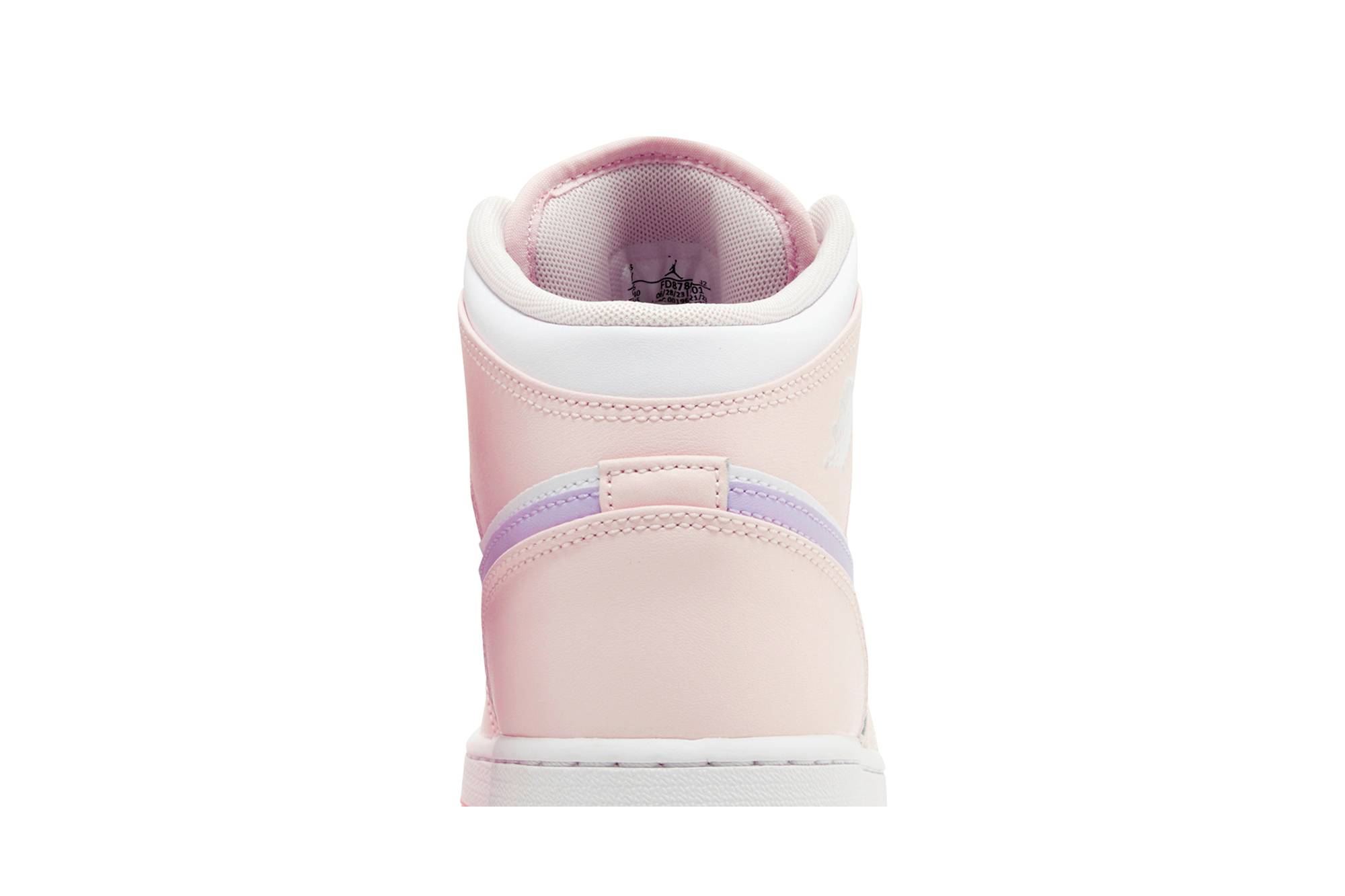 (Youth) Air Jordan 1 Mid Pink Wash FD8780-601 Nicesnk
