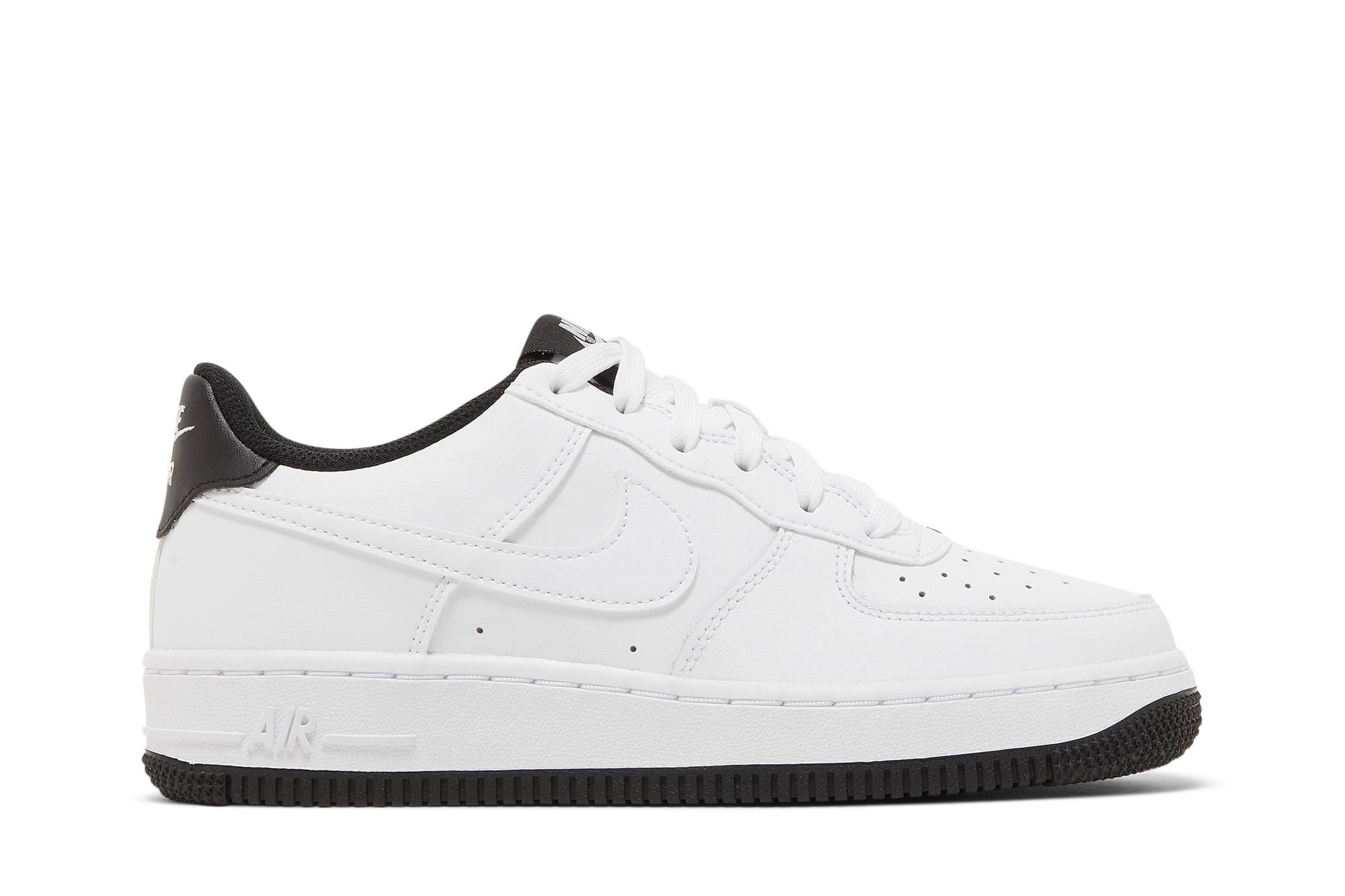 (Youth) Nike Air Force 1 07 ESS GS White Black DV1331-100 Nicesnk