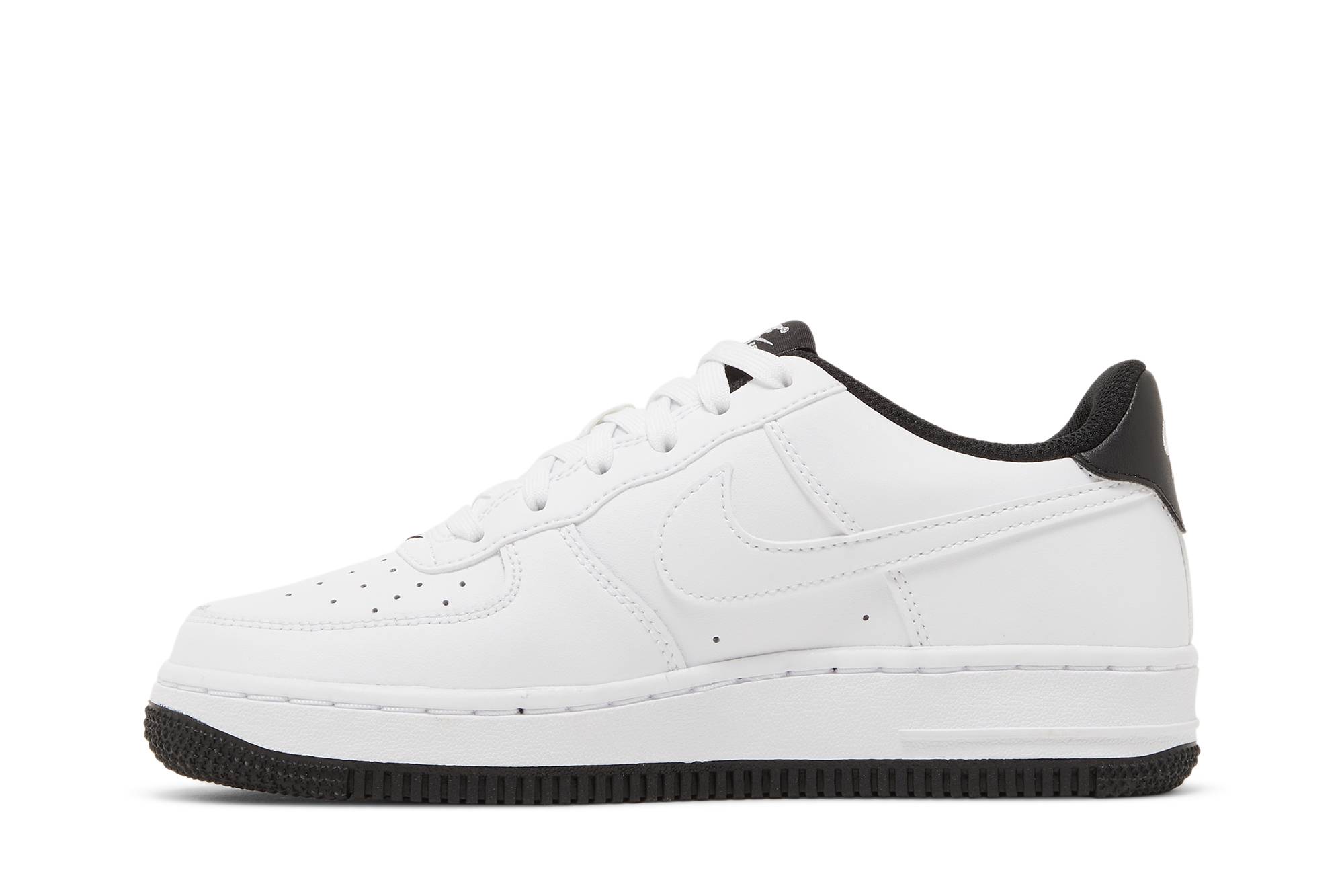 (Youth) Nike Air Force 1 07 ESS GS White Black DV1331-100 Nicesnk