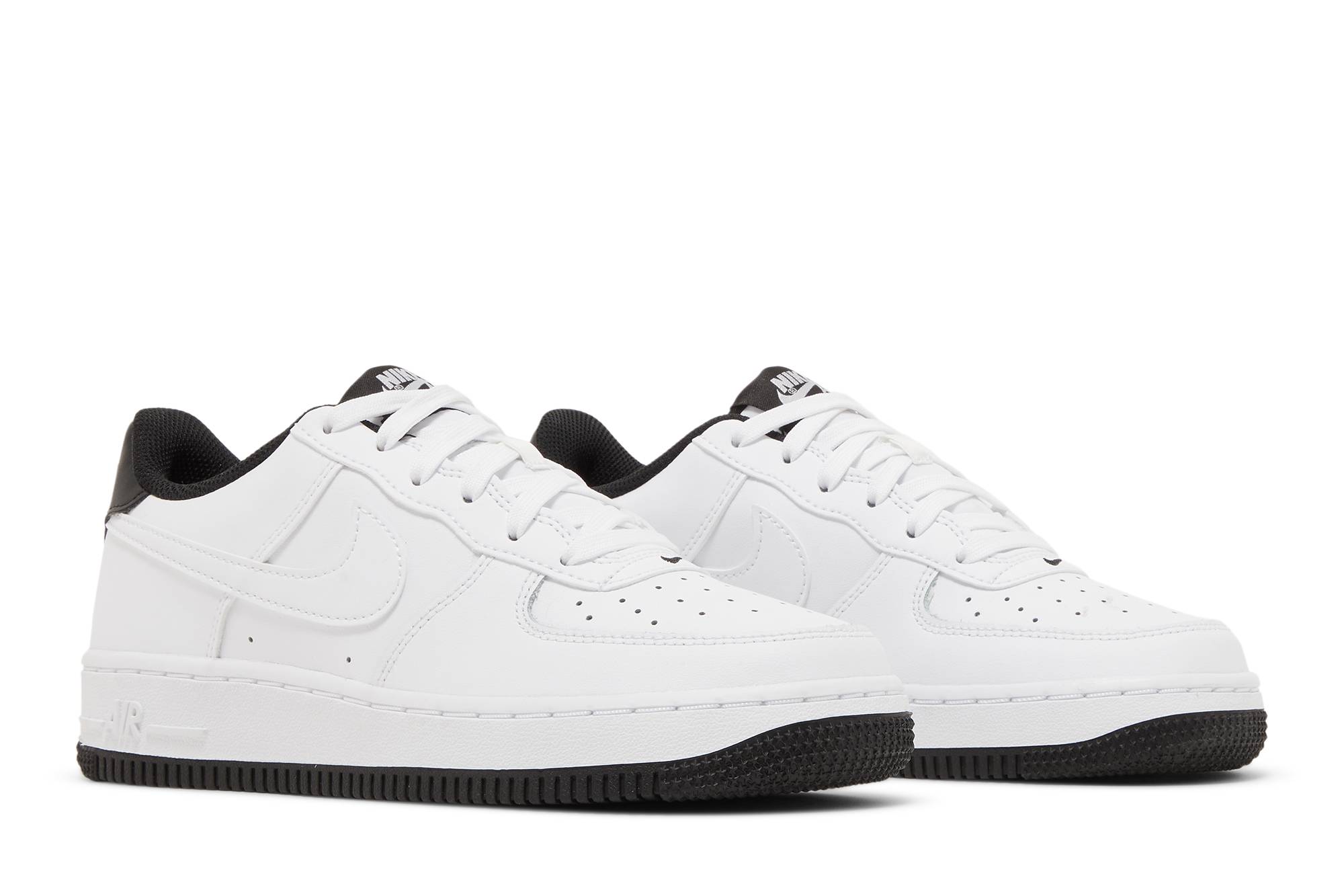 (Youth) Nike Air Force 1 07 ESS GS White Black DV1331-100 Nicesnk