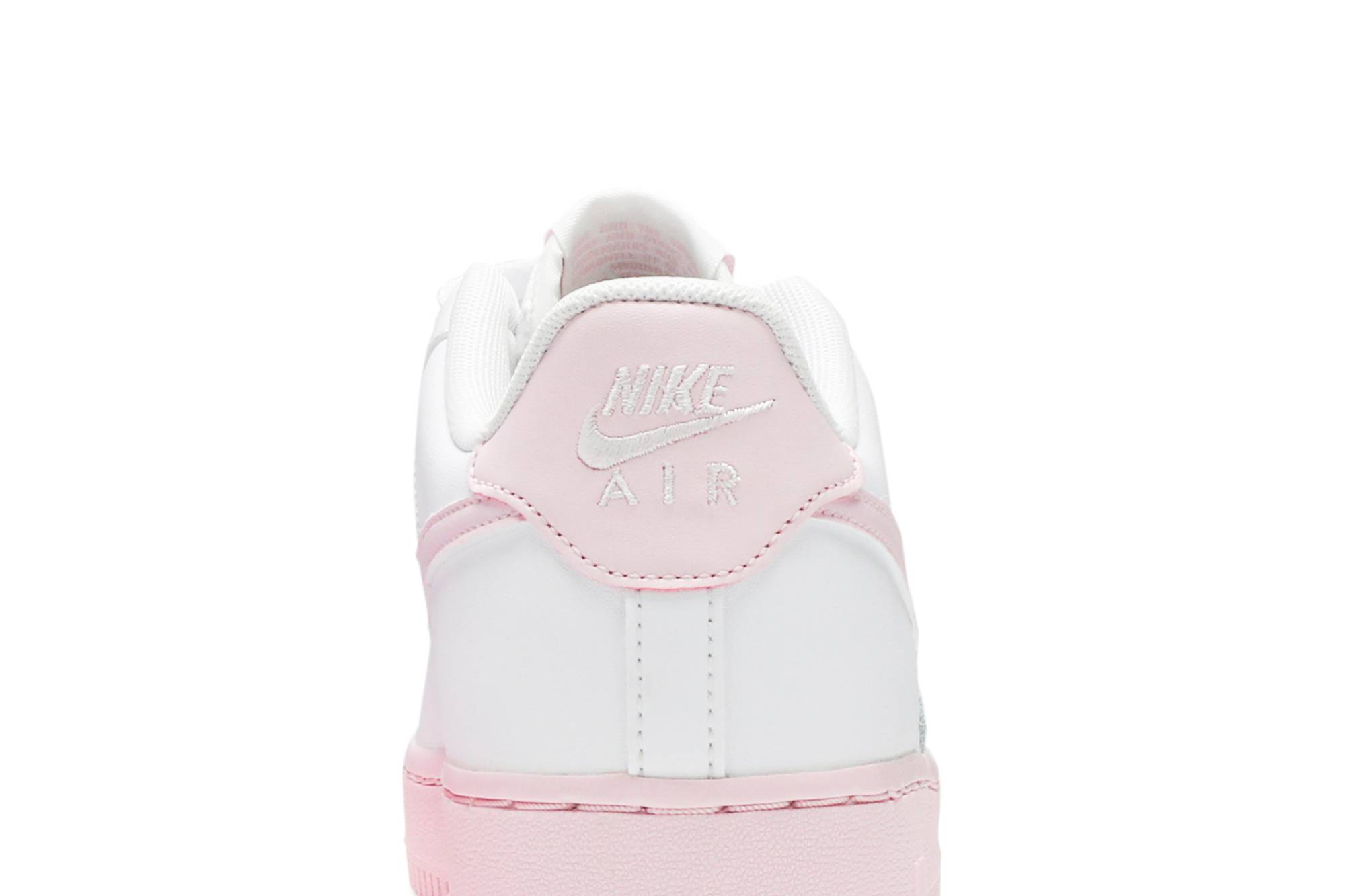(Youth) Nike Air Force 1 White Pink Foam CV7663-100 Nicesnk