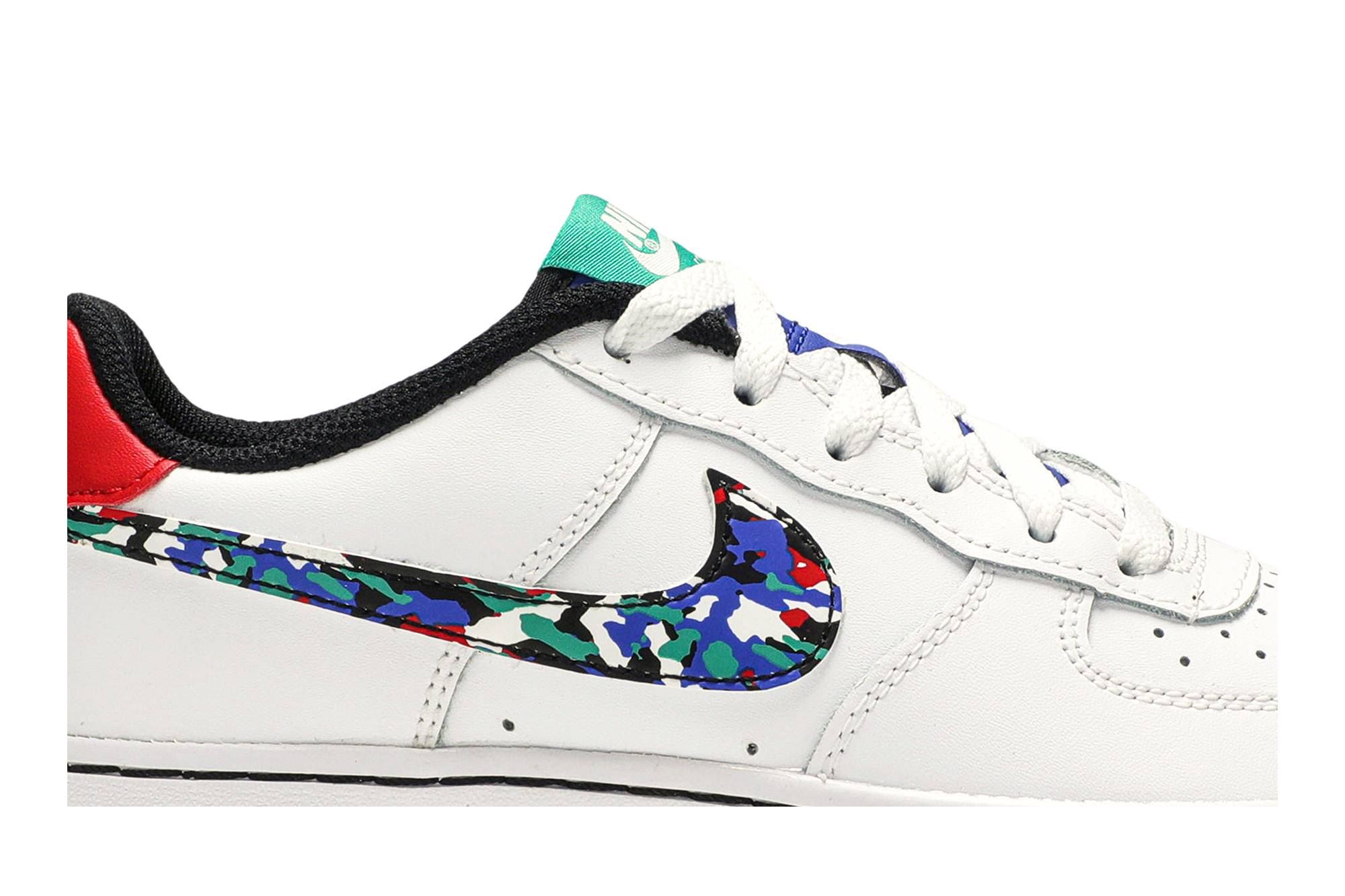 (Youth) Nike Air Force 1 Low ‘Crayon White Multi’ CU4632-100