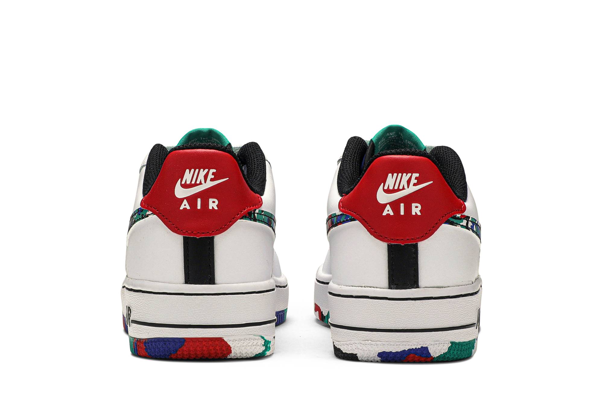 (Youth) Nike Air Force 1 Low ‘Crayon White Multi’ CU4632-100