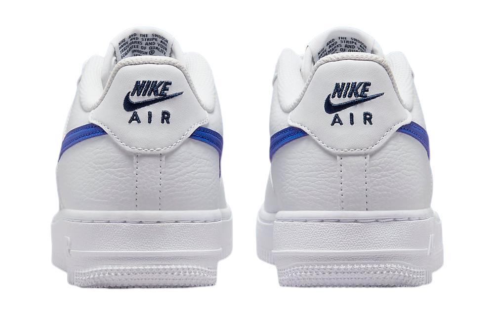 (Youth) Nike Air Force 1 Low White Royal Blue FN3875-100 Nicesnk