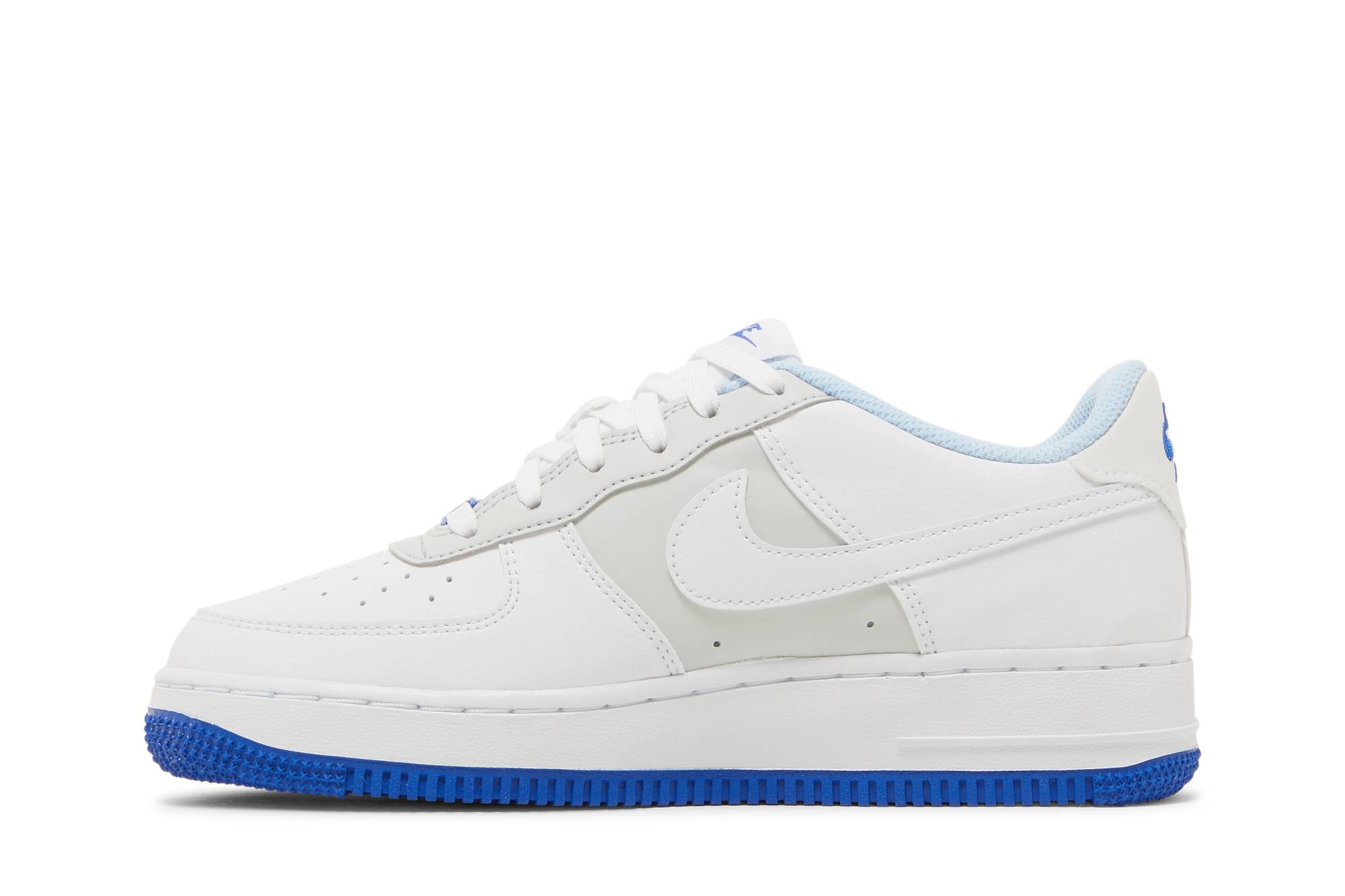 (Youth) Nike Air Force 1 LV8 ‘Just Stitch It – Hyper Royal’ FB1844-111