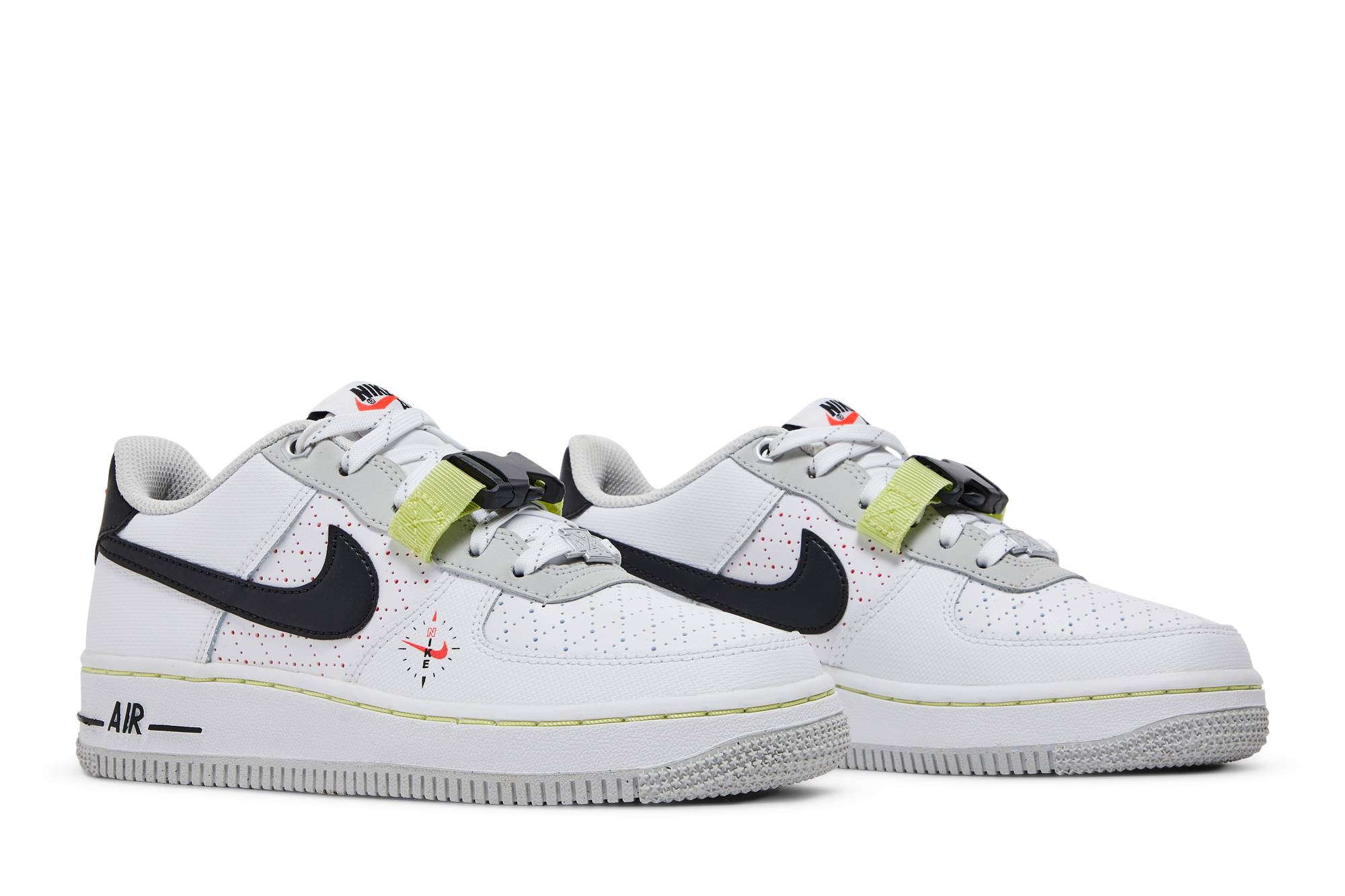 (Youth) Nike Air Force 1 LV8 ‘Swoosh Compass’ DC2532-100