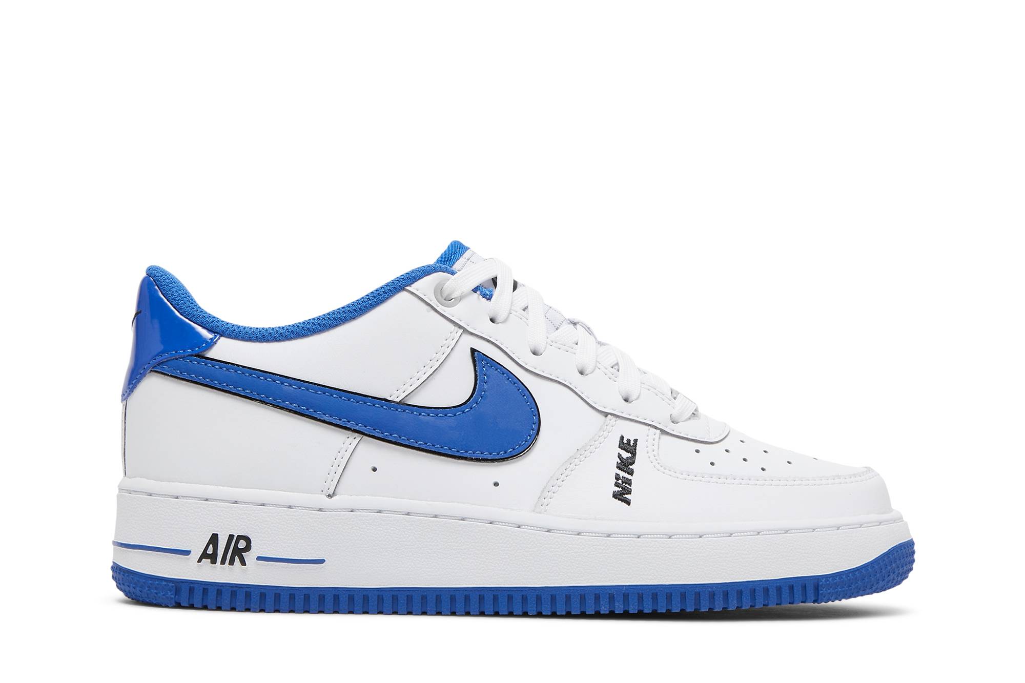 (Youth) Nike Air Force 1 LV8 ‘White Game Royal’ DO3809-100