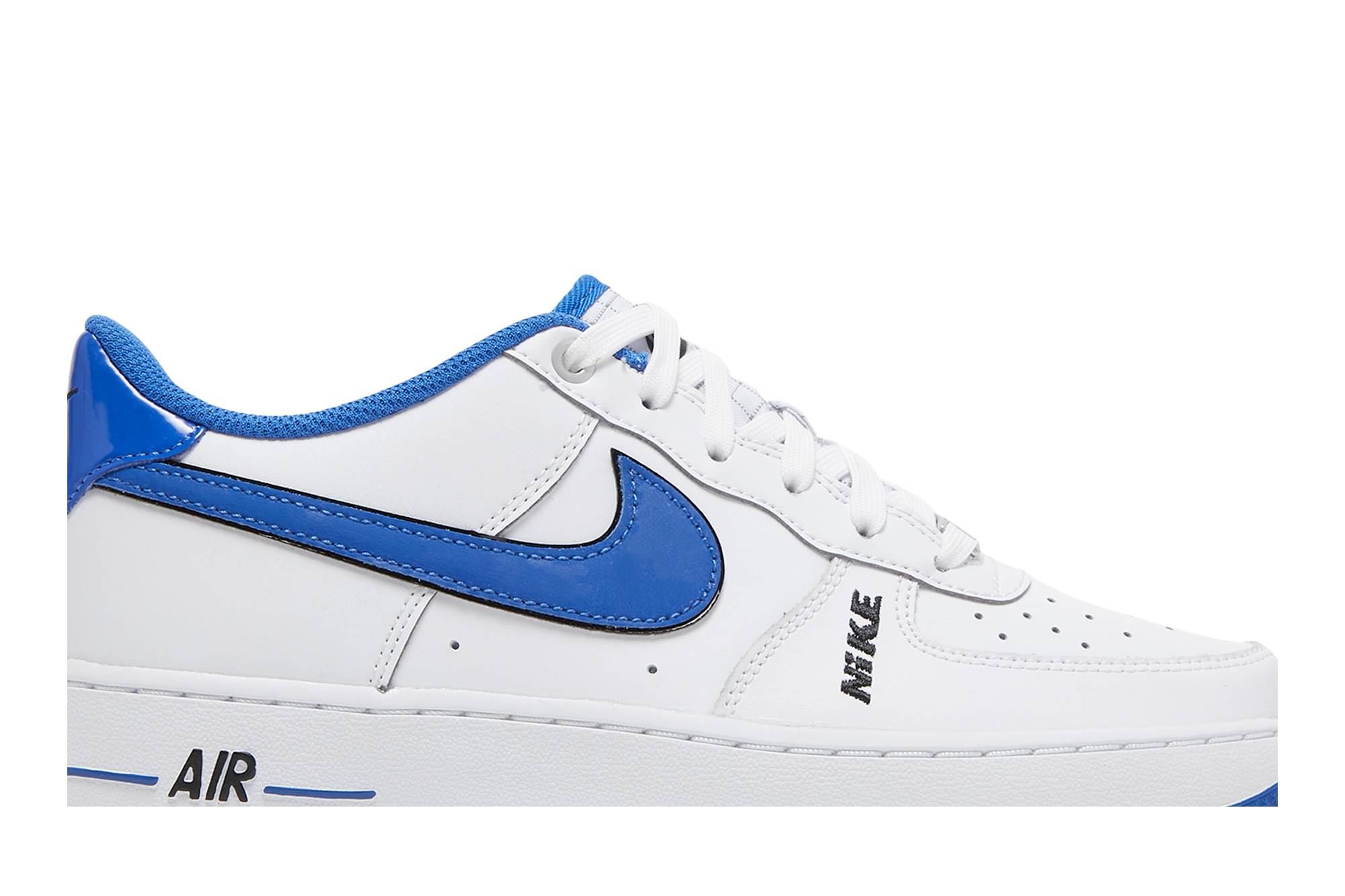 (Youth) Nike Air Force 1 LV8 ‘White Game Royal’ DO3809-100