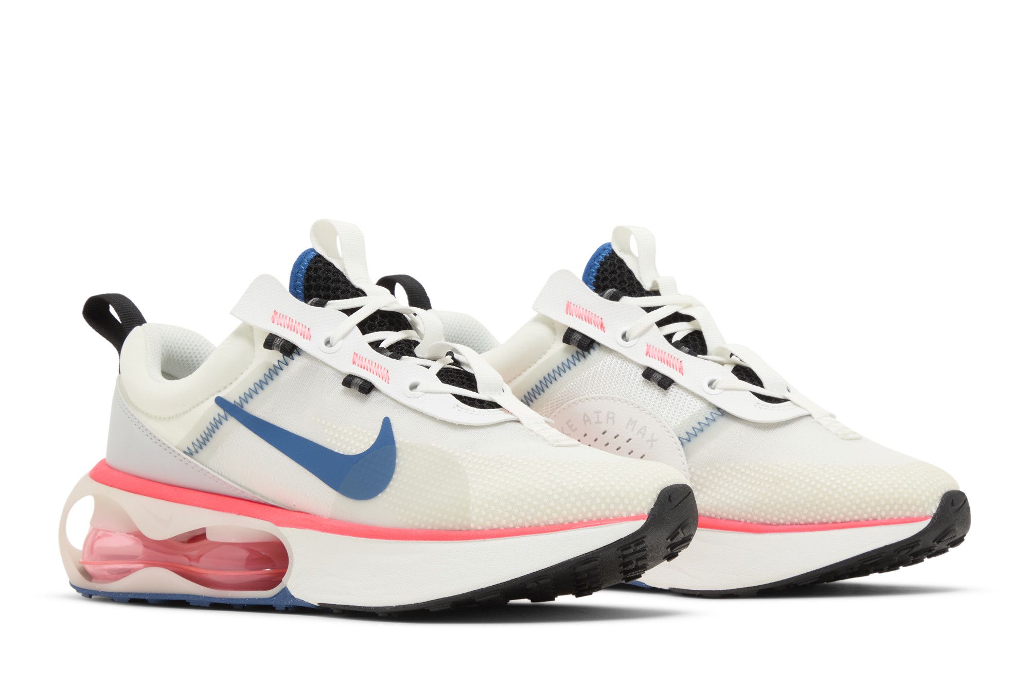 (Youth) Nike Air Max 2021 Summit White Solar Red DA3199-101 Nicesnk