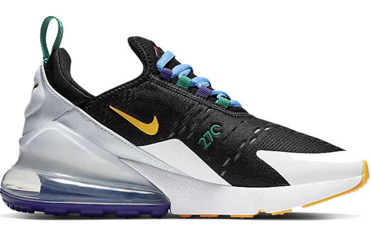 (Youth) Nike Air Max 270 Black White CN7078-071 Nicesnk