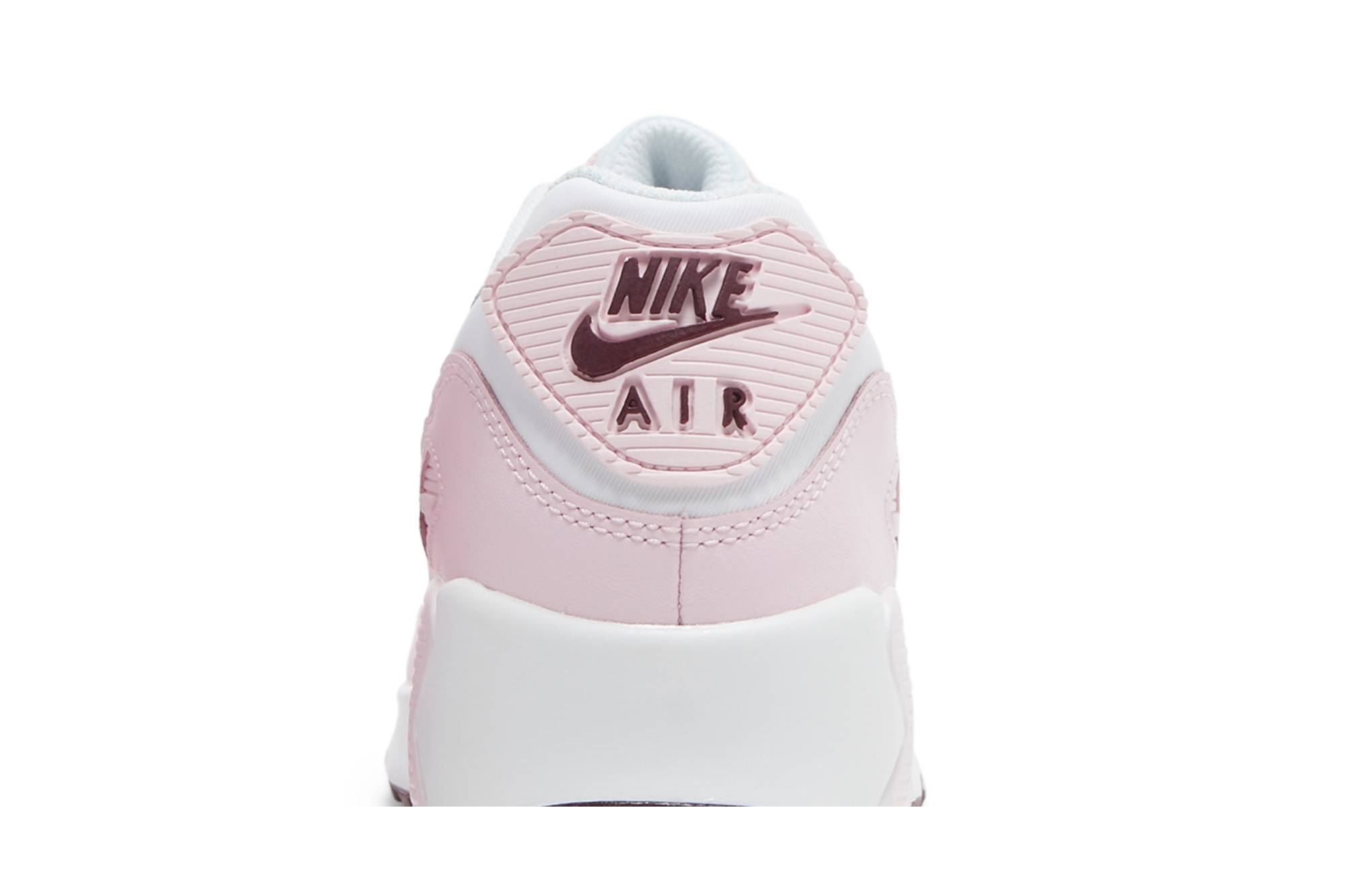 (Youth) Nike Air Max 90 Leather Pink Foam CD6864-114 Nicesnk