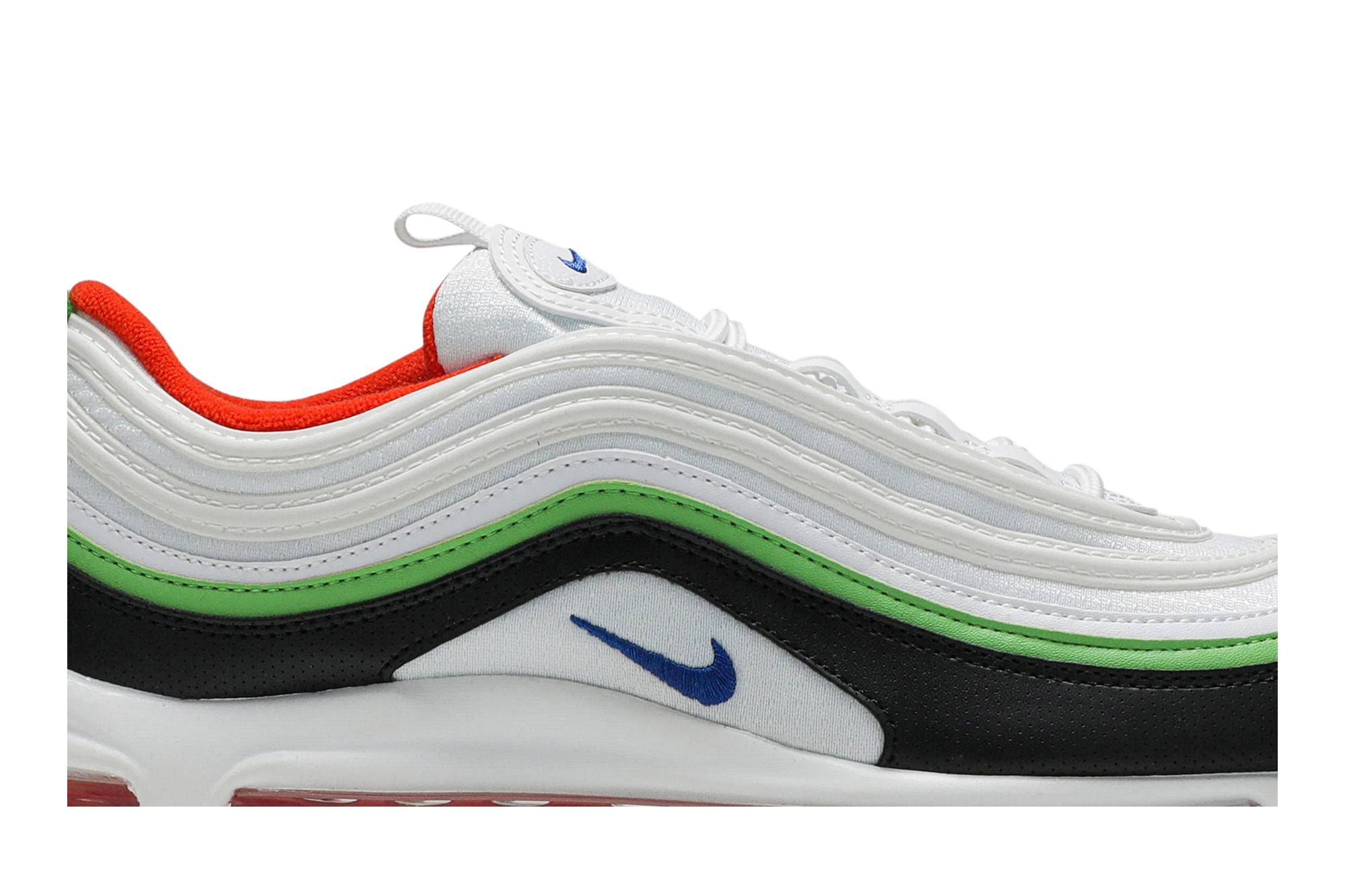 (Youth) Nike Air Max 97 White Royal Green Nebula 921522-105 Nicesnk