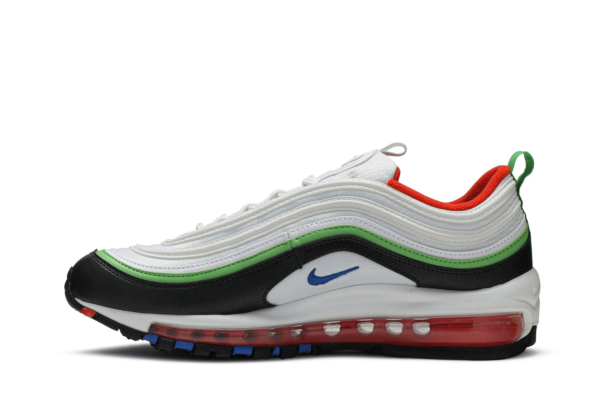 (Youth) Nike Air Max 97 White Royal Green Nebula 921522-105 Nicesnk