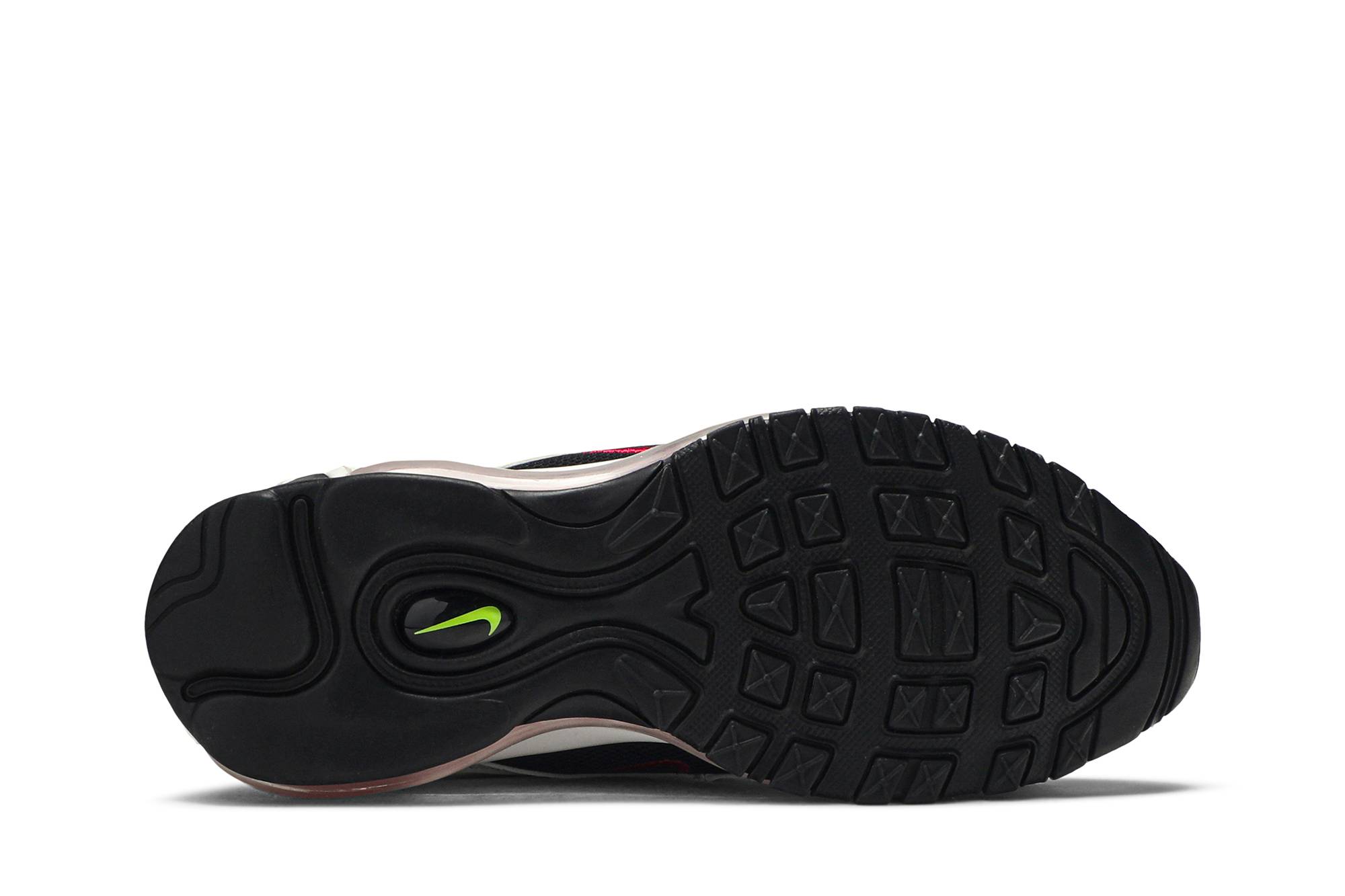 (Youth) Nike Air Max 97 White Rush Pink Volt CJ9978-100 Nicesnk