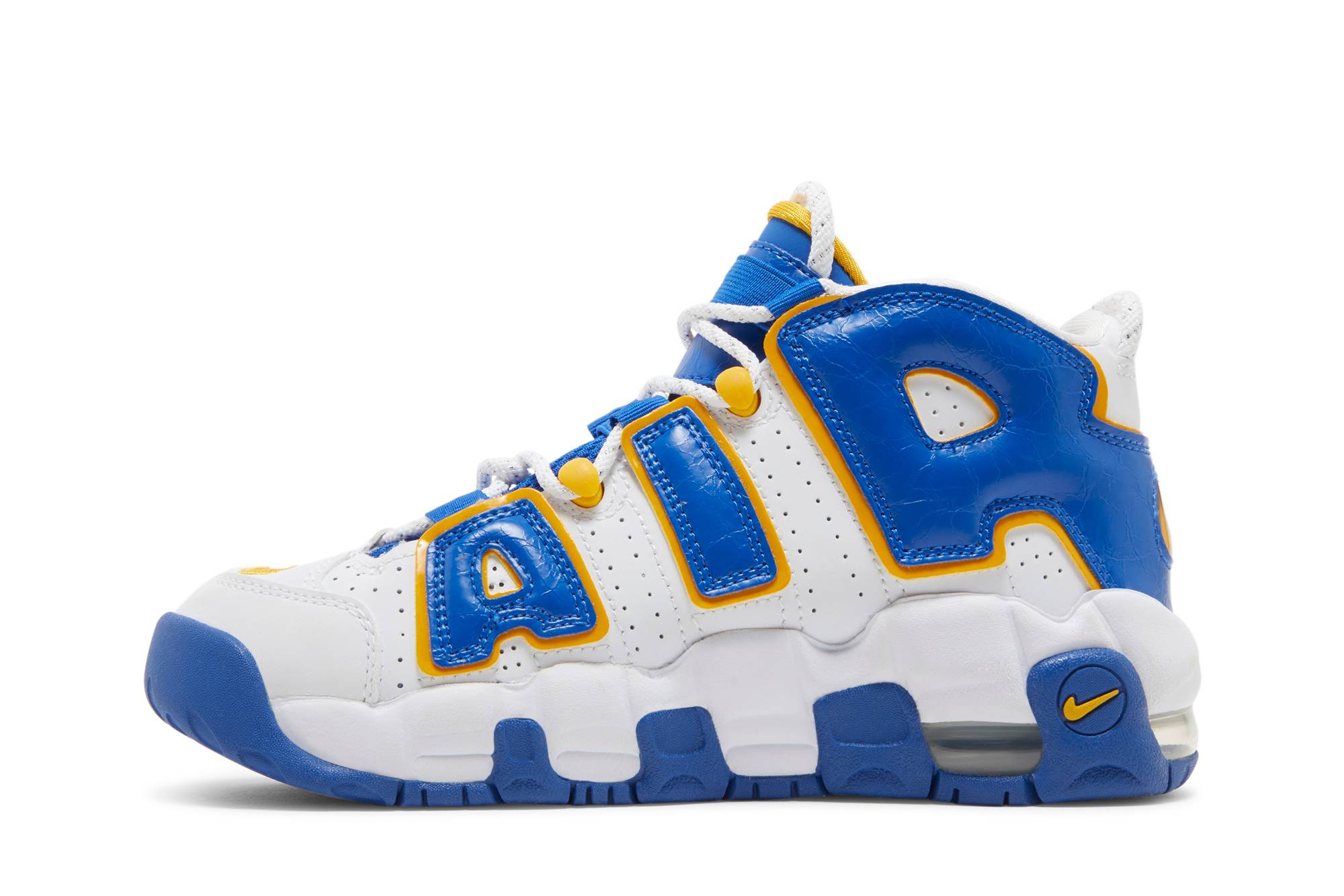 (Youth) Nike Air More Uptempo Golden State Warriors DZ2759-141 Nicesnk