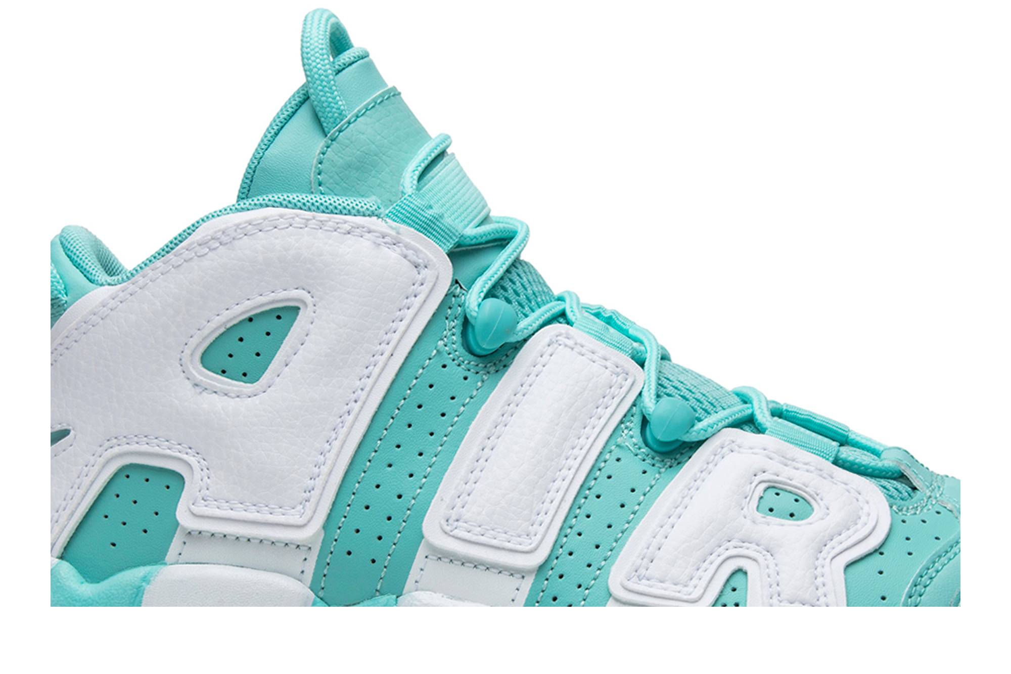 (Youth) Nike Air More Uptempo Island Green 415082-300 Nicesnk