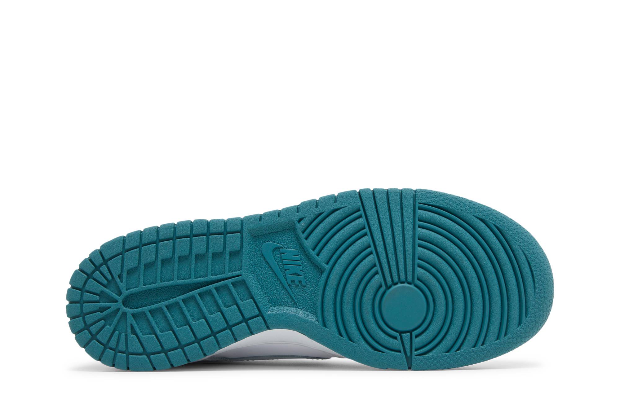 (Youth) Nike Dunk Low White Grey Teal FD9911-101 Nicesnk