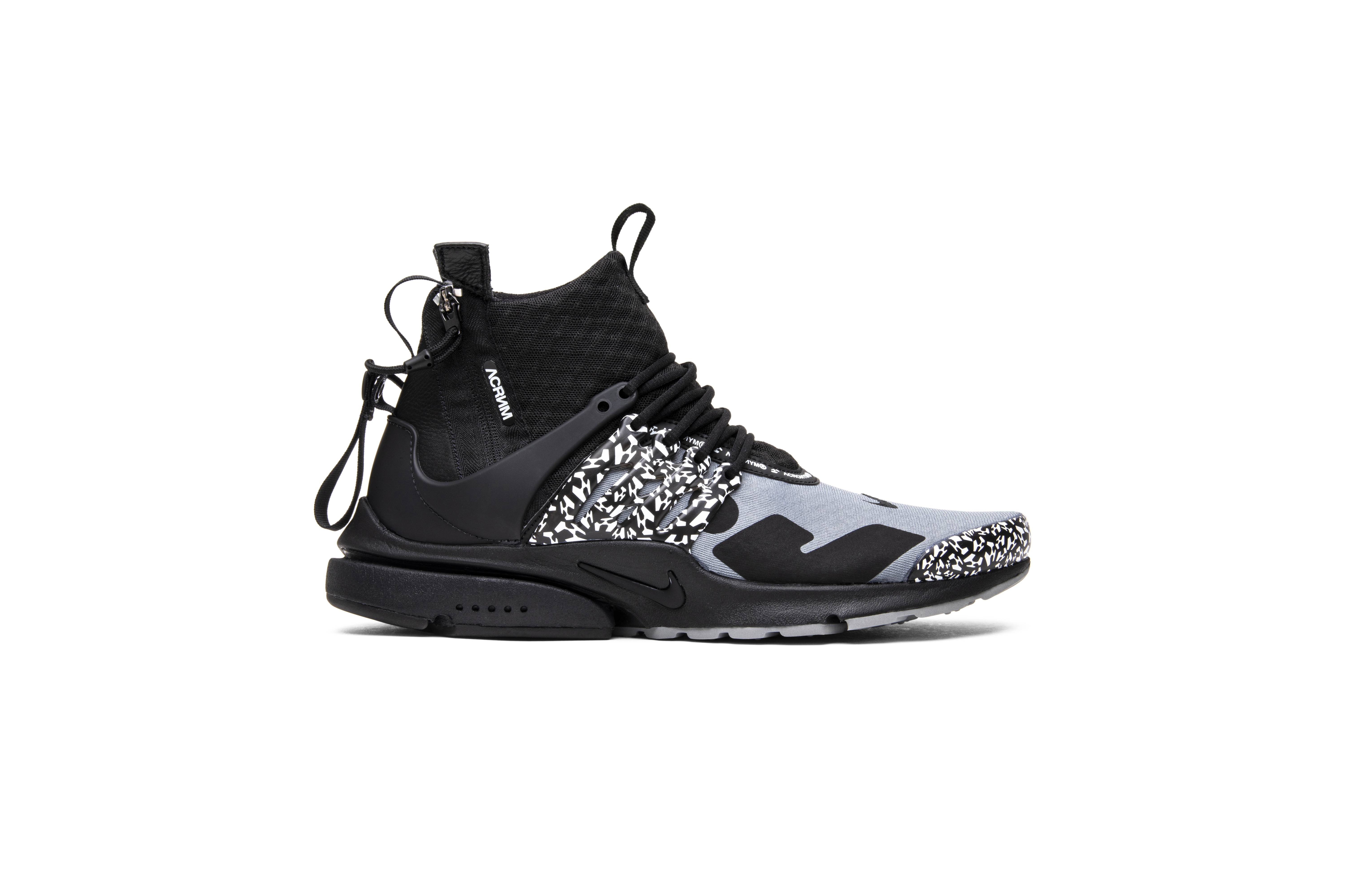 Acronym x Nike Air Presto Mid Cool Grey AH7832-001 Nicesnk
