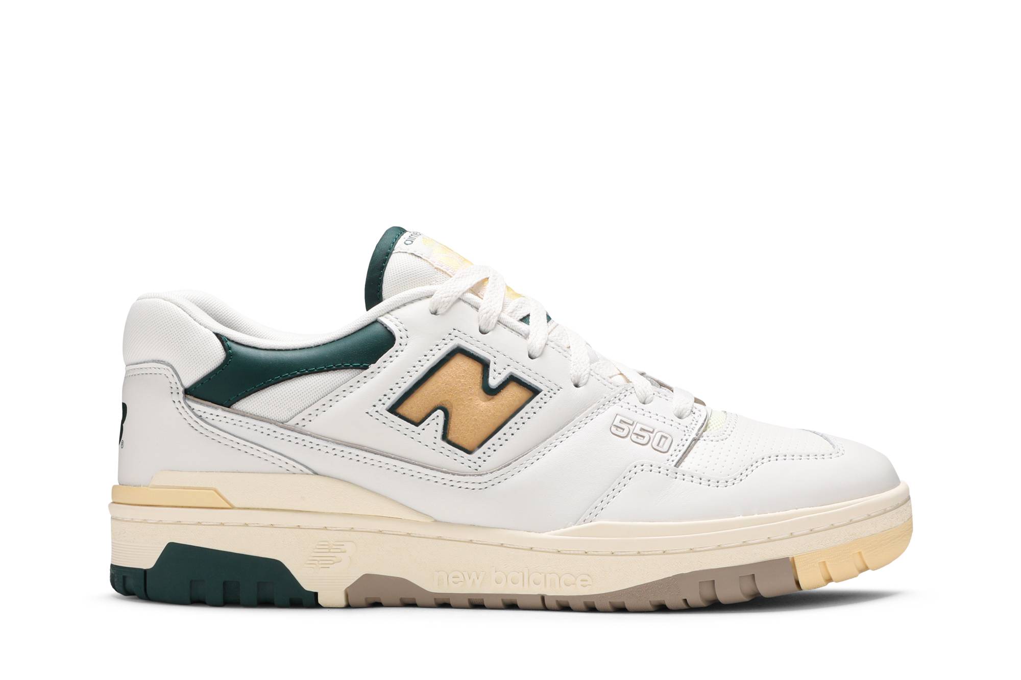 Aimé Leon Dore x New Balance 550 Green Yellow BB550A2 Nicesnk