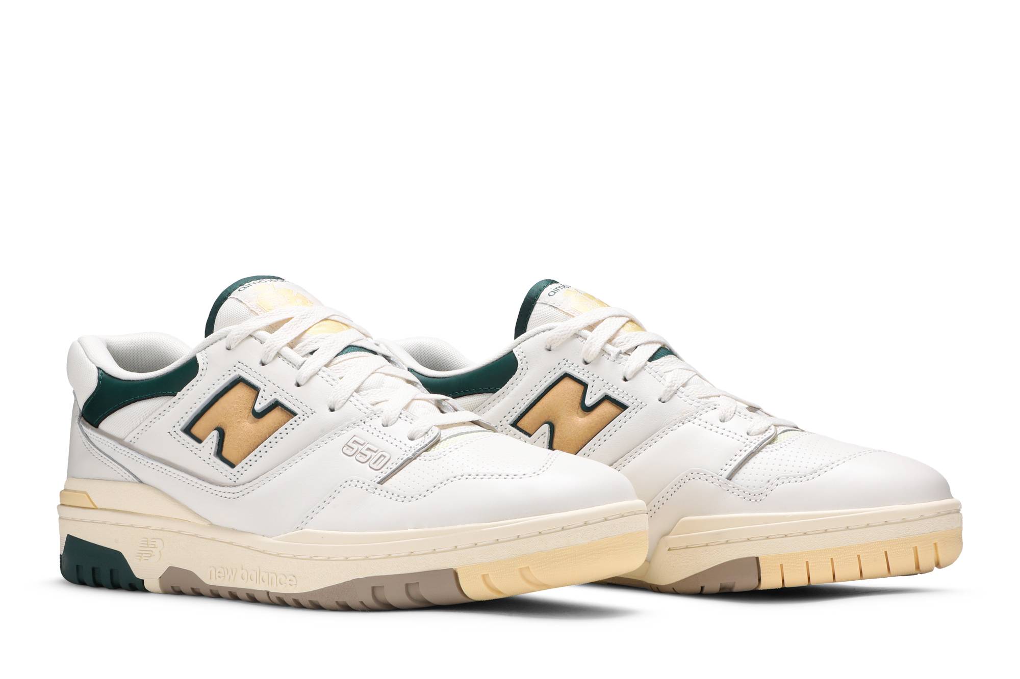 Aimé Leon Dore x New Balance 550 Green Yellow BB550A2 Nicesnk