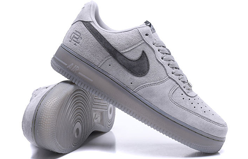 Nike Air Force1 x Reigning Champ Classic Gray Grey AA1117-118 Nicesnk