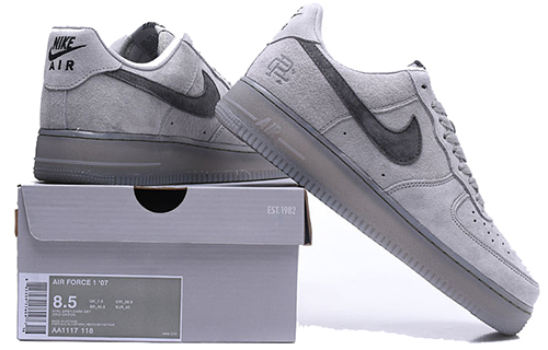 Nike Air Force1 x Reigning Champ Classic Gray Grey AA1117-118 Nicesnk