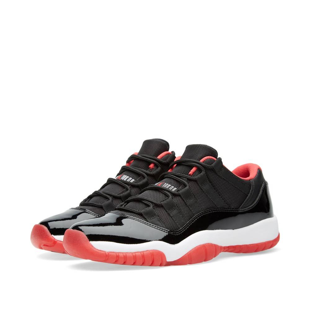 (Grade School) Air Jordan 11 Retro Low Bred 528896-012 Nicesnk