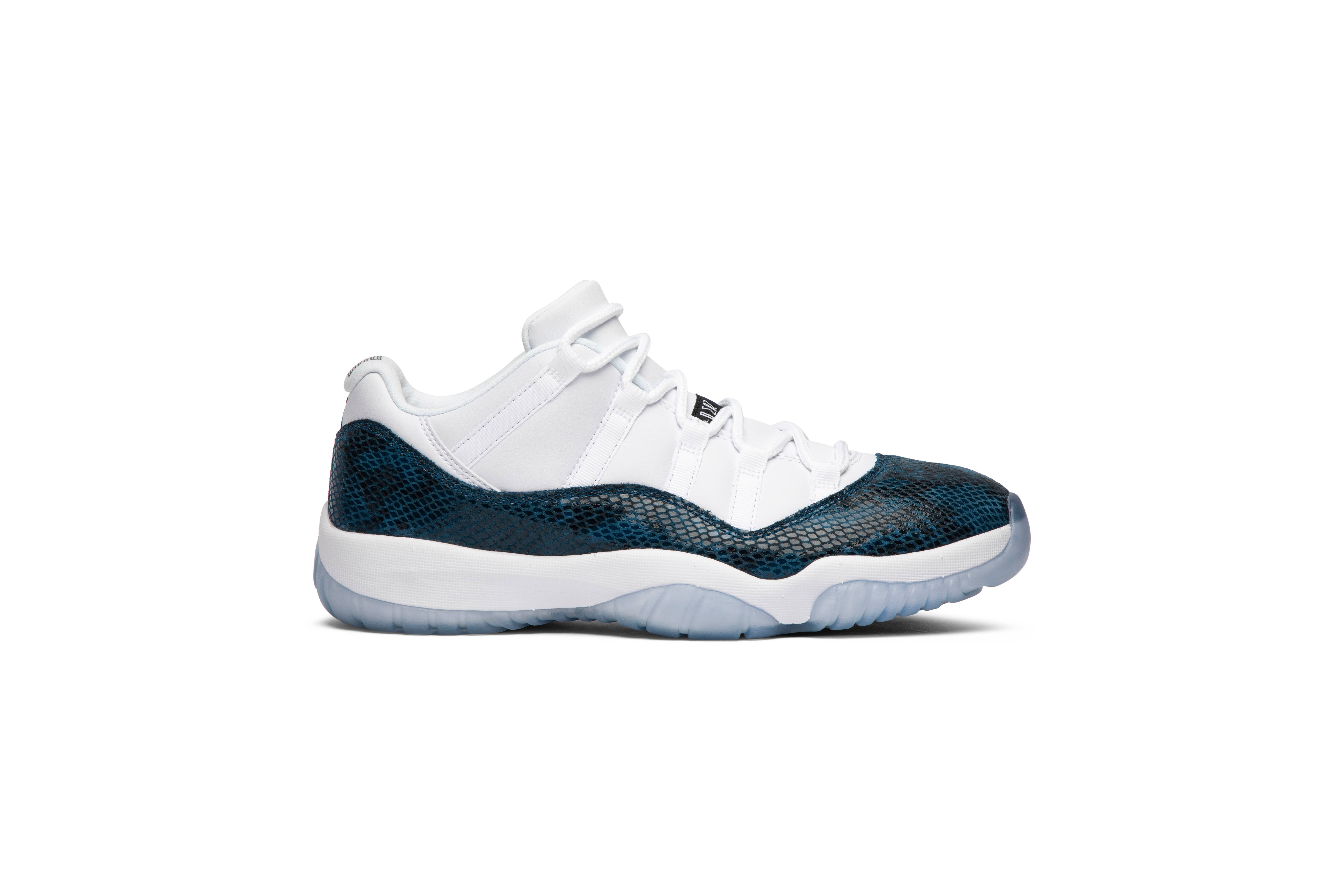 Air Jordan 11 Retro Low Navy Snakeskin 2019 CD6846-102 Nicesnk
