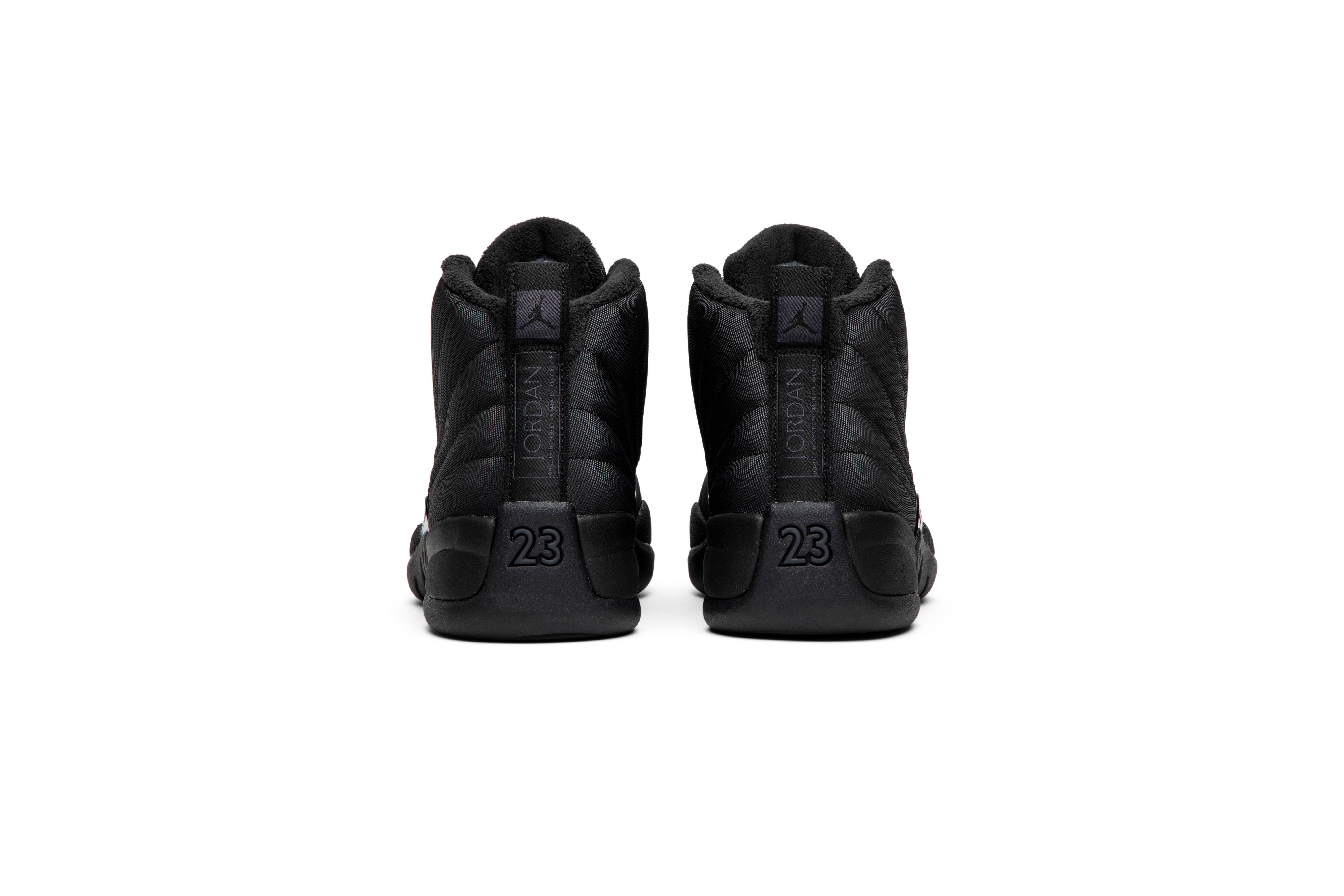 Air Jordan 12 Retro Winterized Triple Black BQ6851-001 Nicesnk