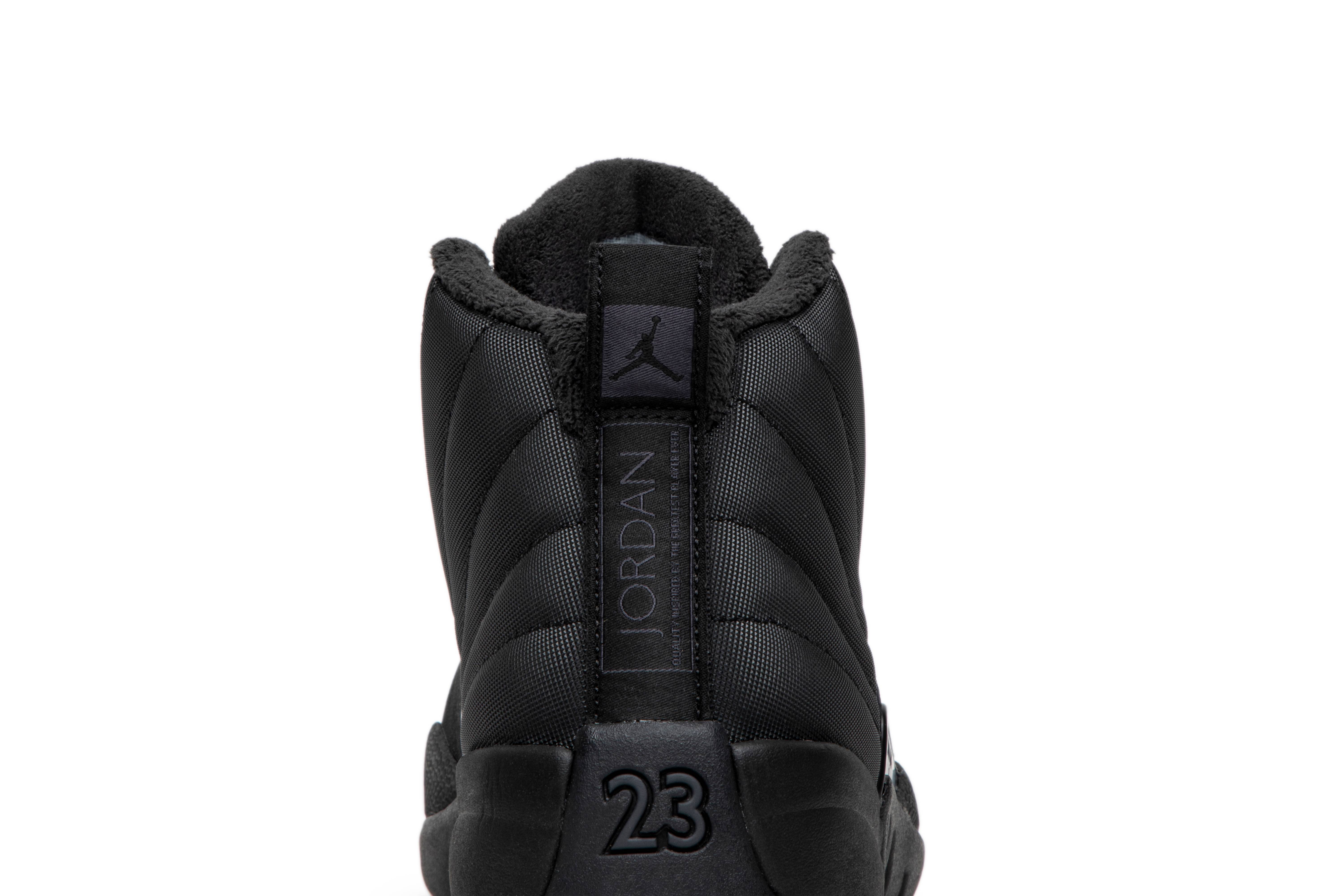 Air Jordan 12 Retro Winterized Triple Black BQ6851-001 Nicesnk